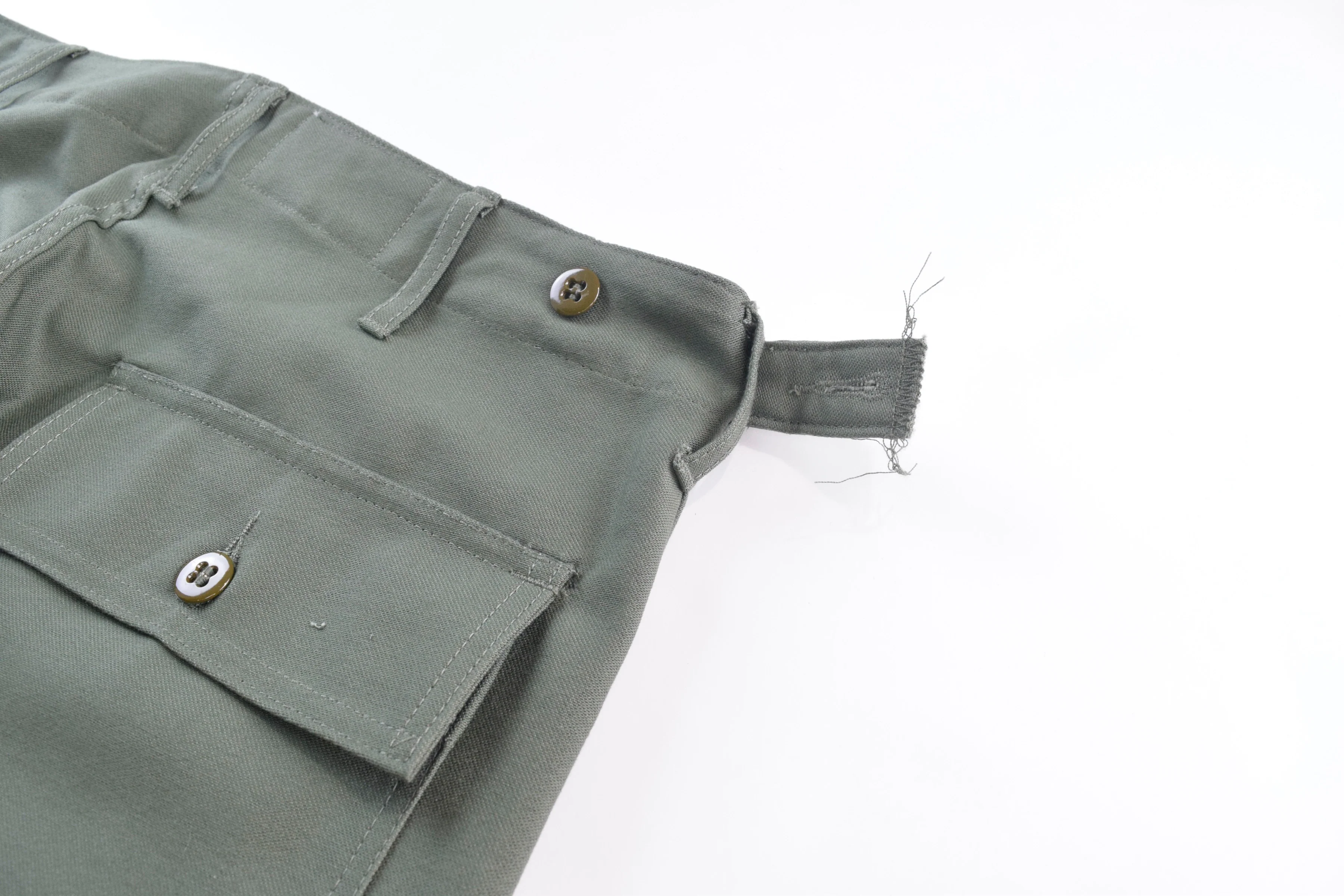 Fatigue Pant - Olive Cotton Reverse Sateen - Image 3