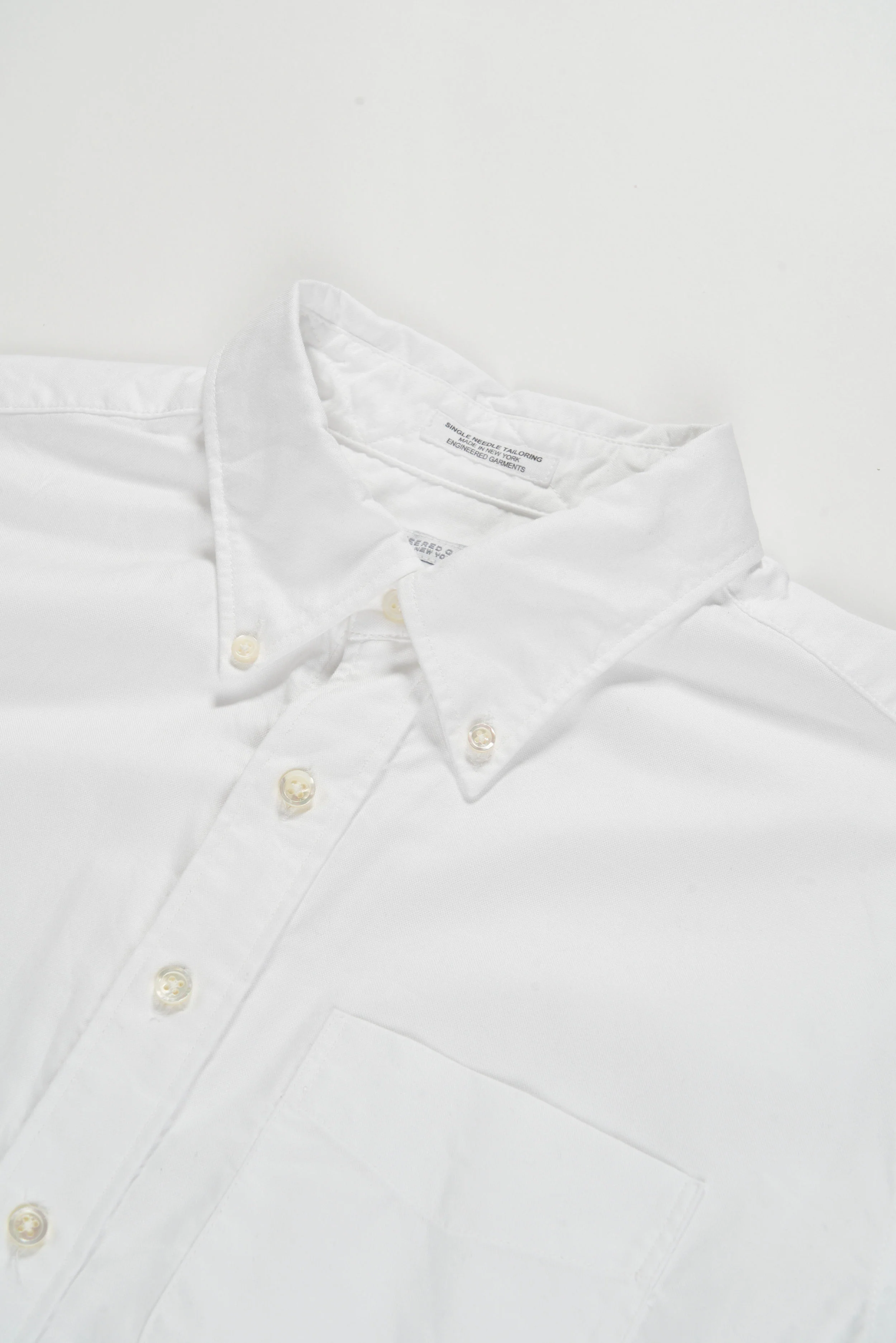 19 Century BD Shirt - White Cotton Oxford - Image 3