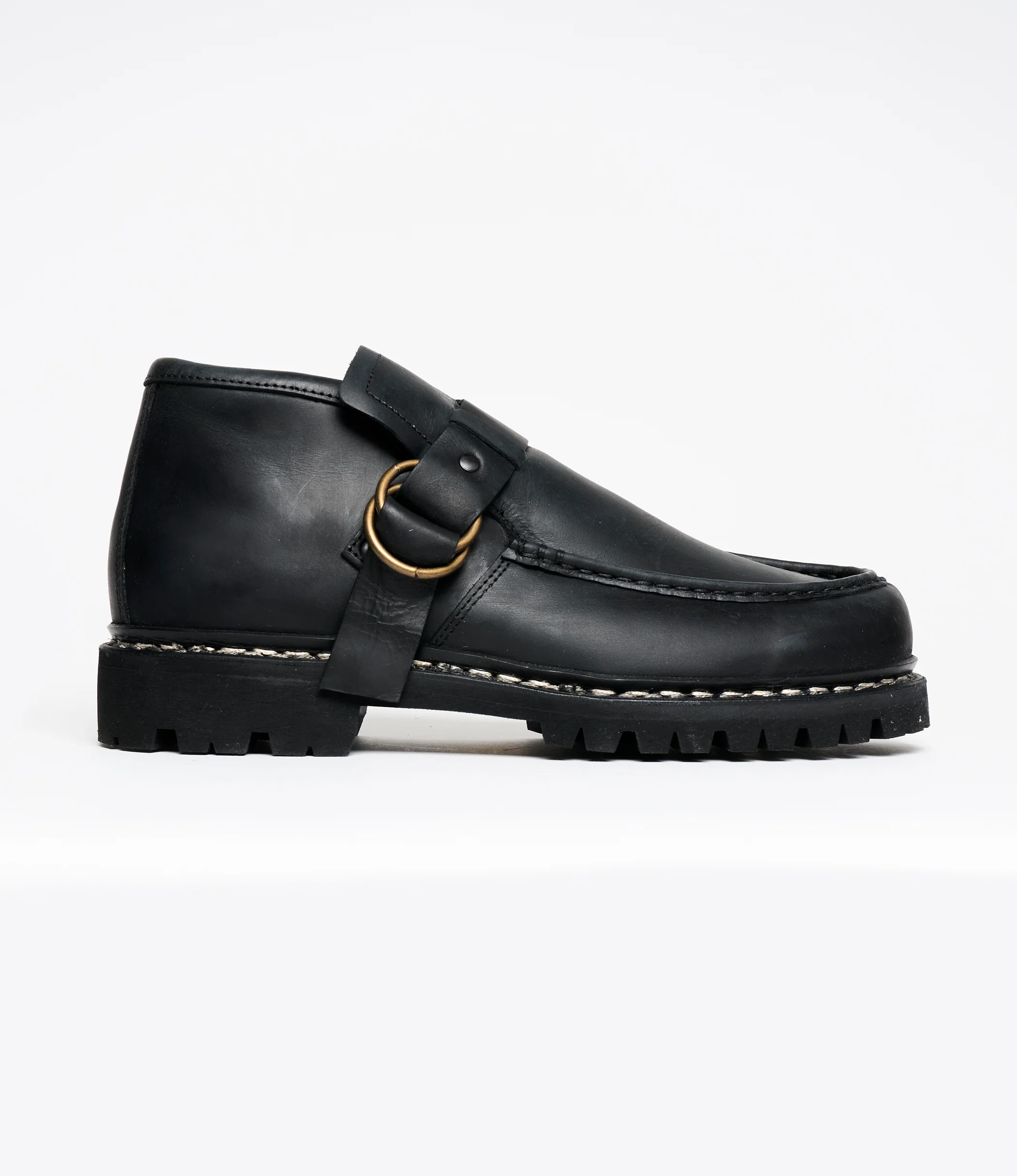 Art. Wop - Black Daker Oily Leather - Image 2