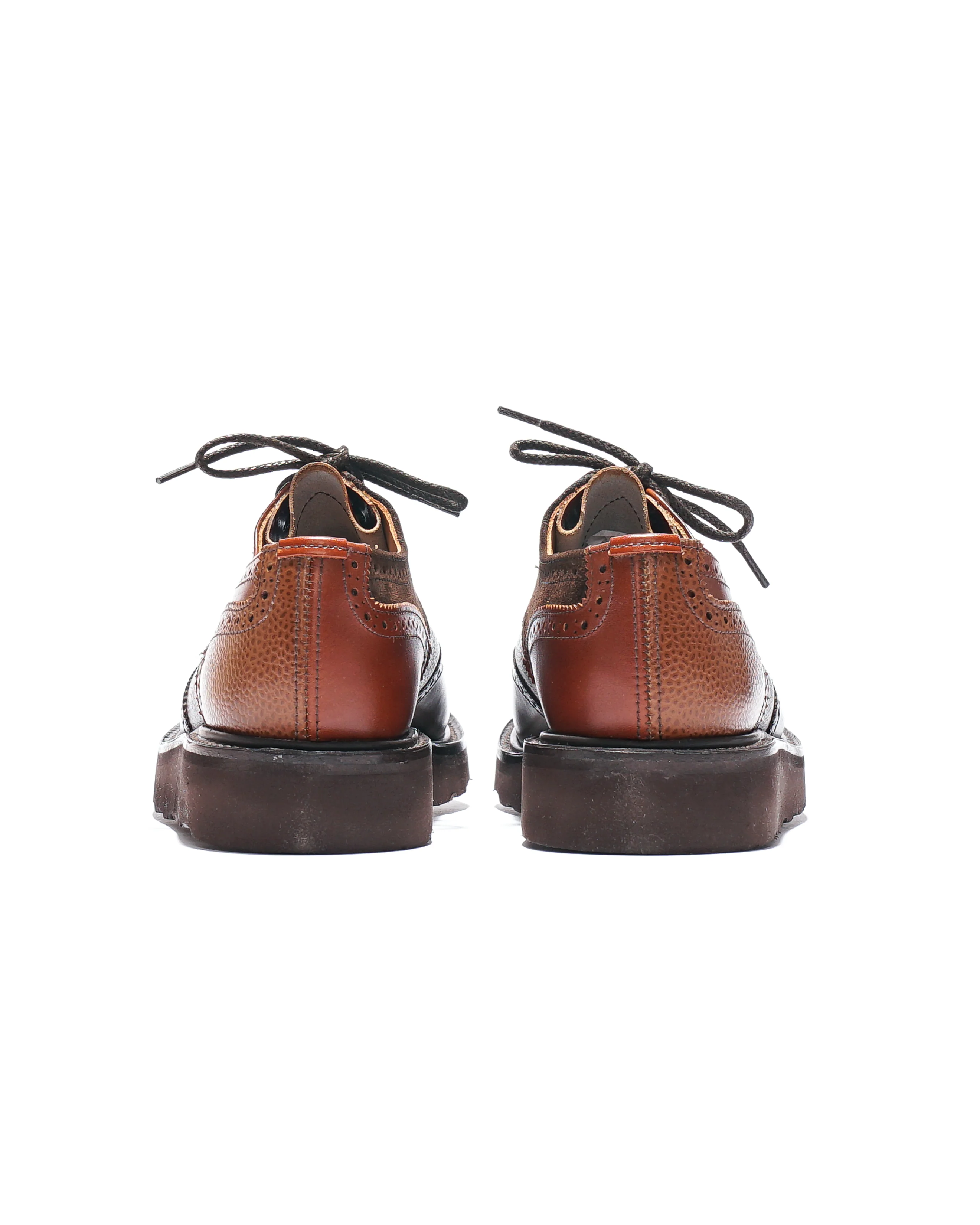 Bourton Brogue - Brown Multi Tone Morflex - Image 7