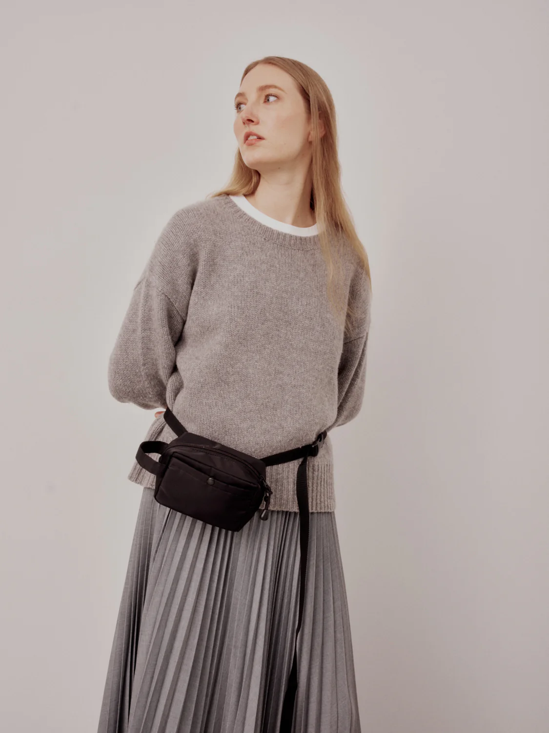 Belt Pouch Mini - Black Puffer - Image 7