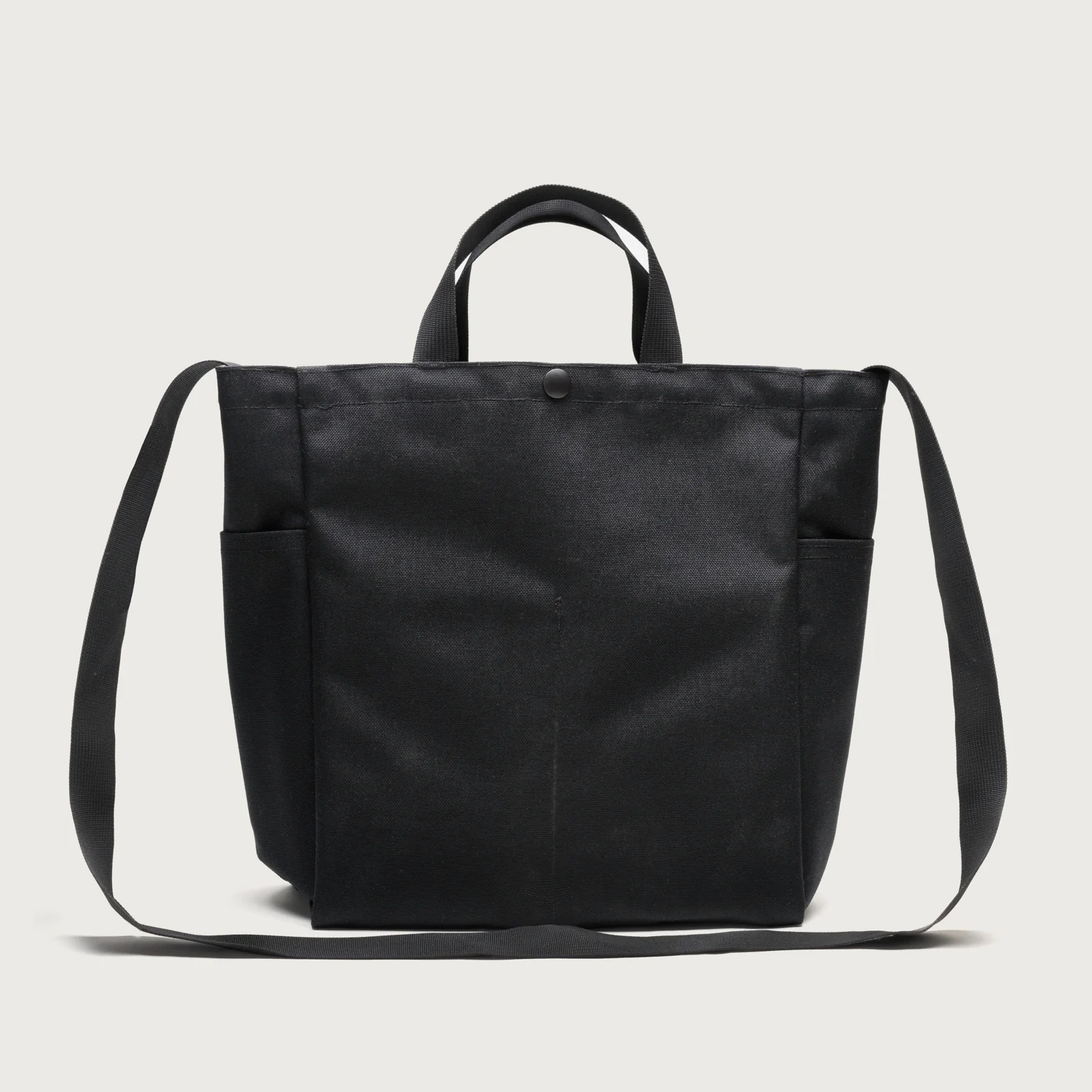 Multi-pocket Bag Medium - Black Canvas Nylon - Image 3