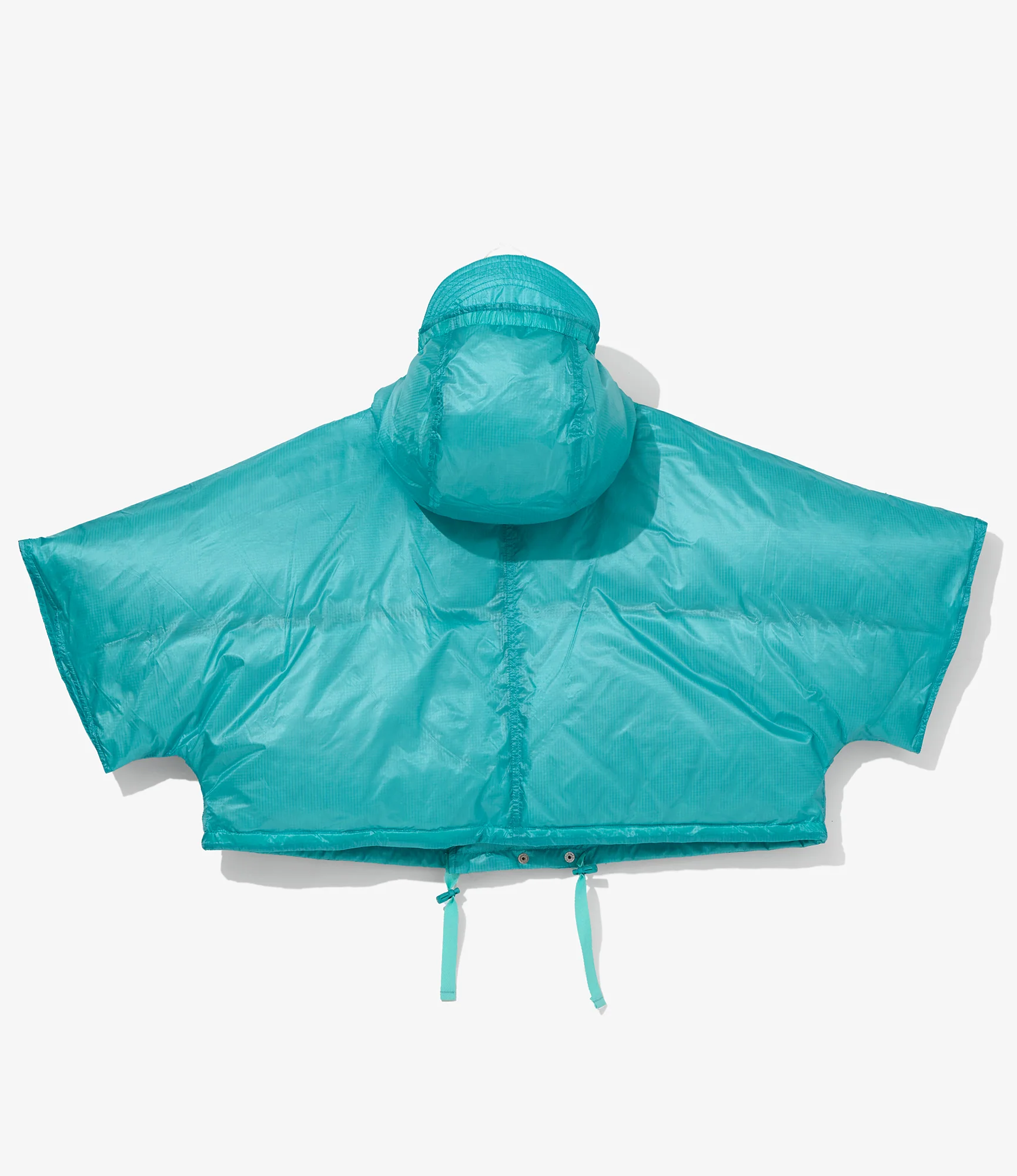 Beams Down Cape - Turquoise - Image 2