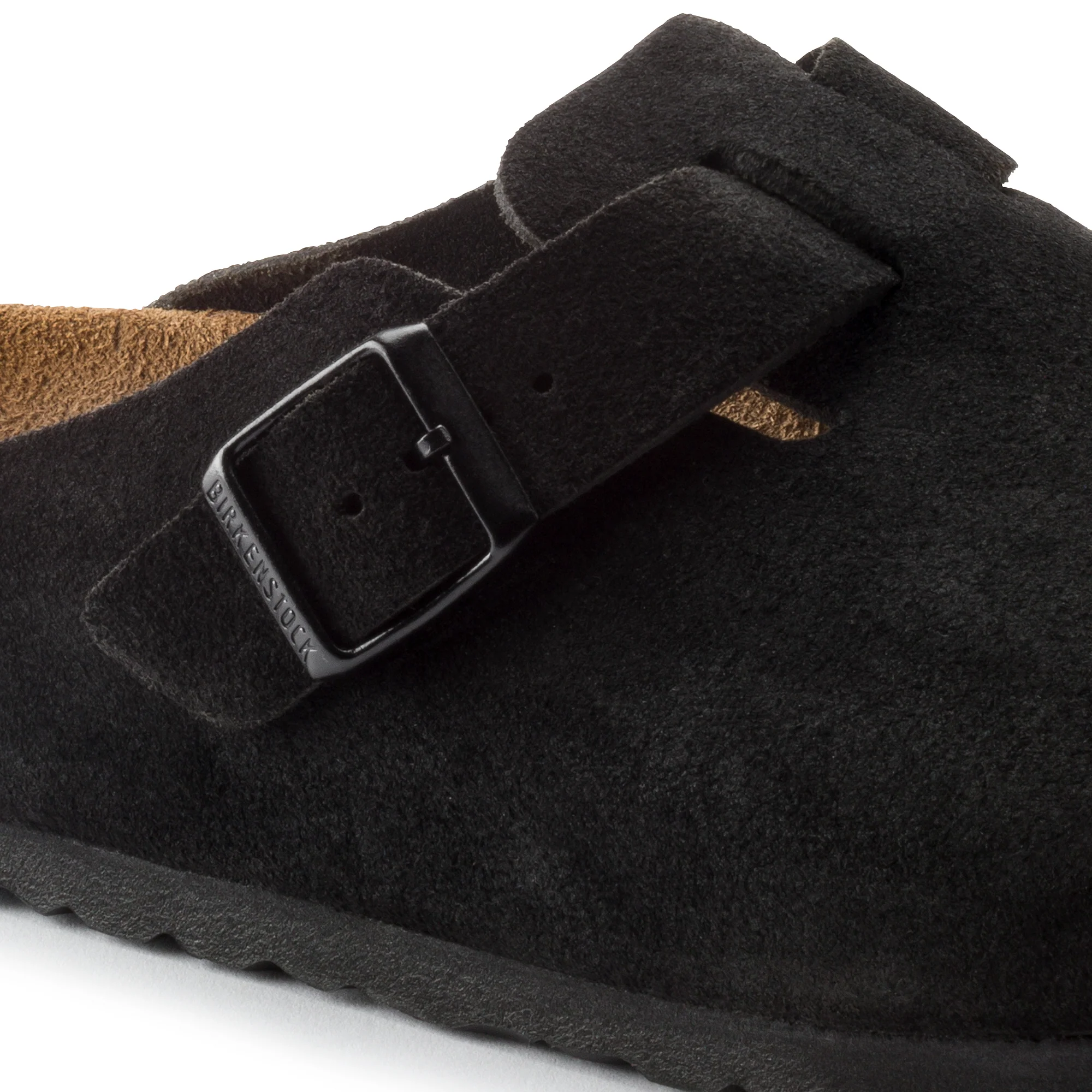 Boston - Black Suede - Soft Footbed - Image 5