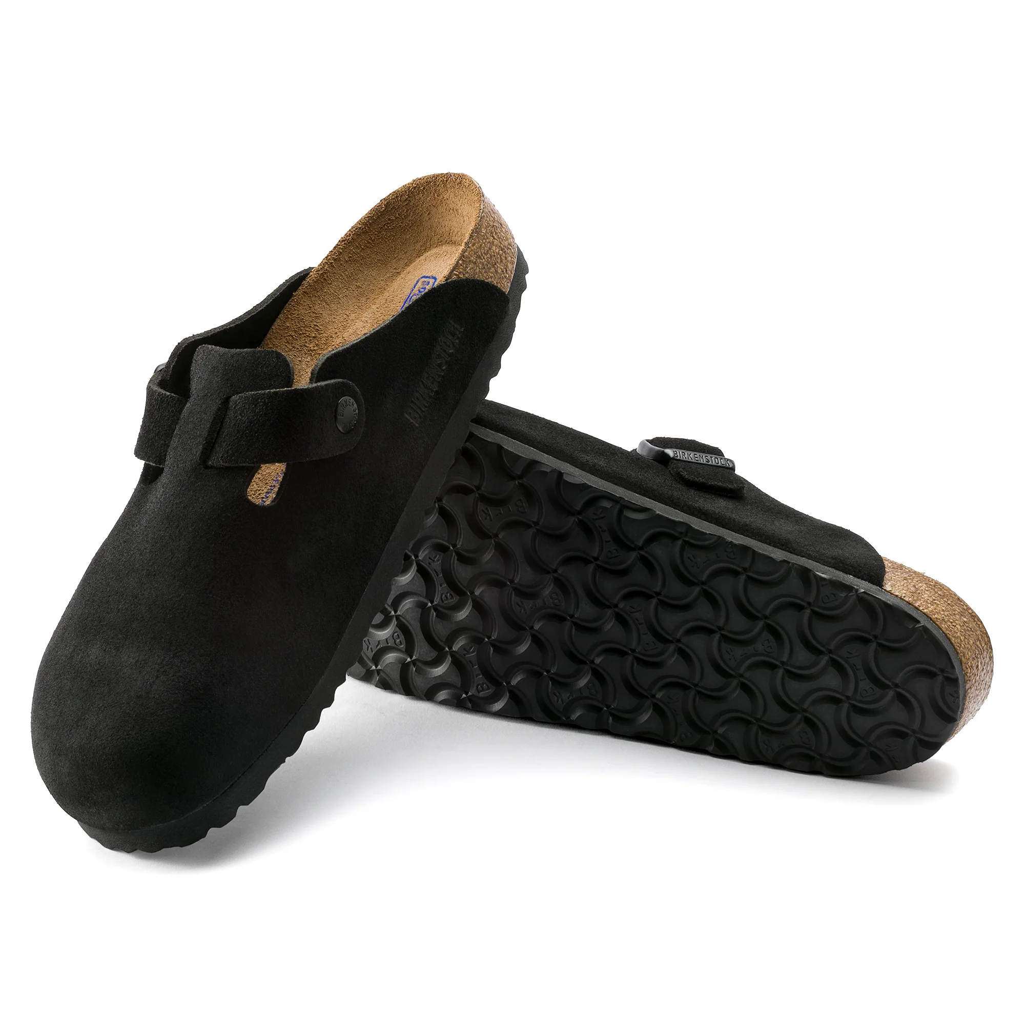 Boston - Black Suede - Soft Footbed - Image 6