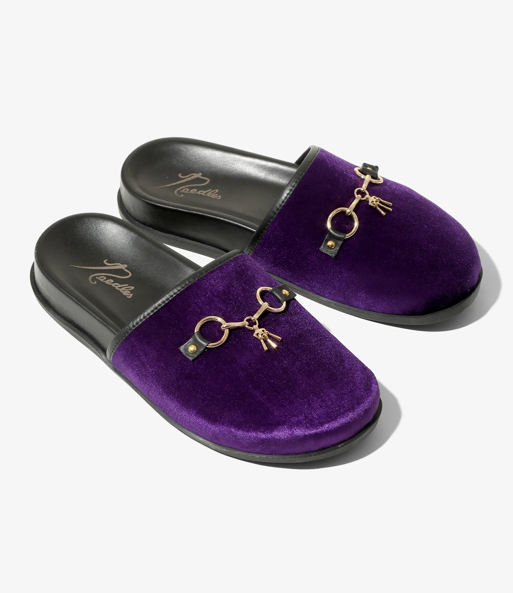 Bit Tassel Velvet Slip-In - Purple