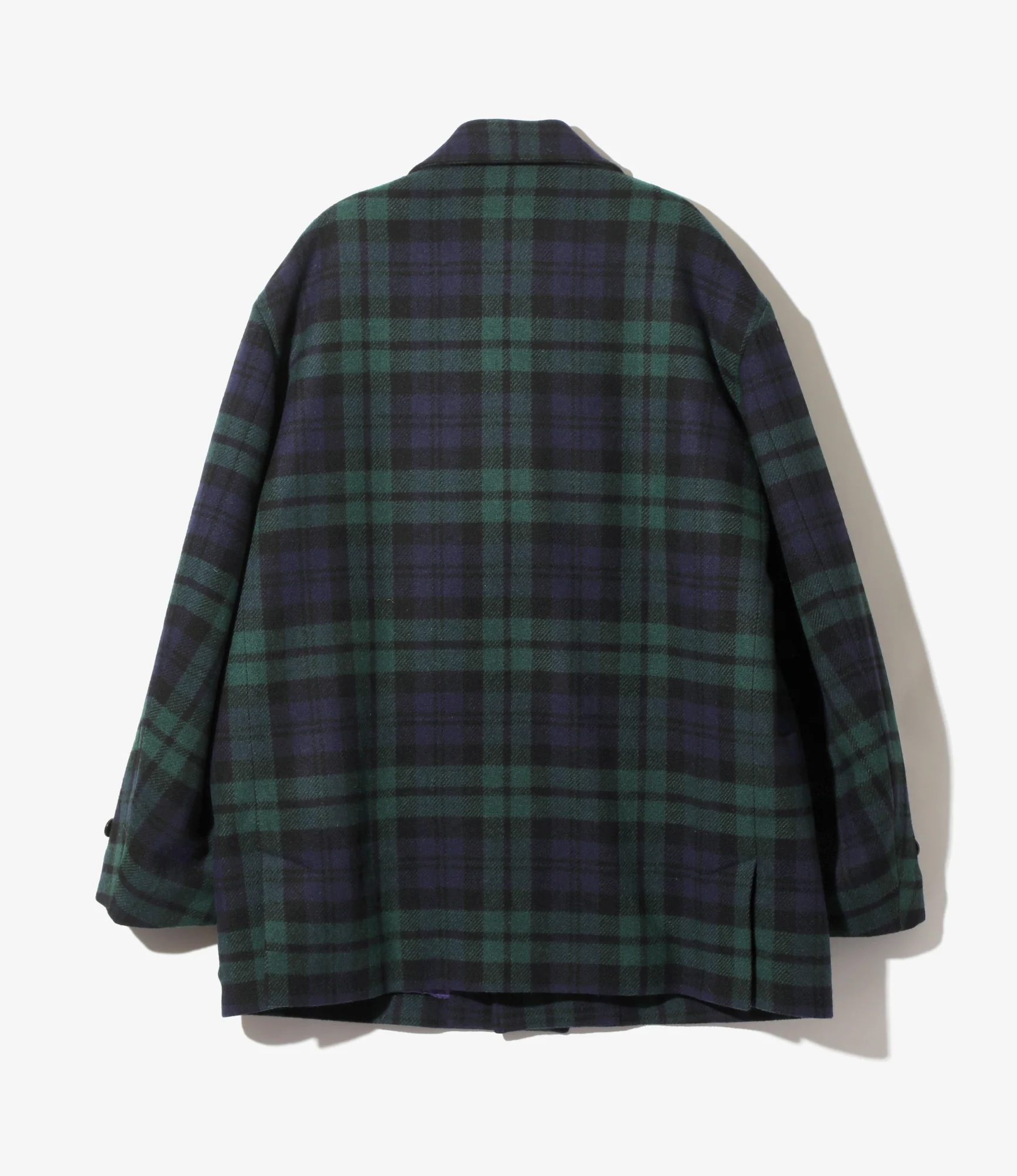 Car Coat - Blackwatch - Wool Tartan Plaid - Image 6