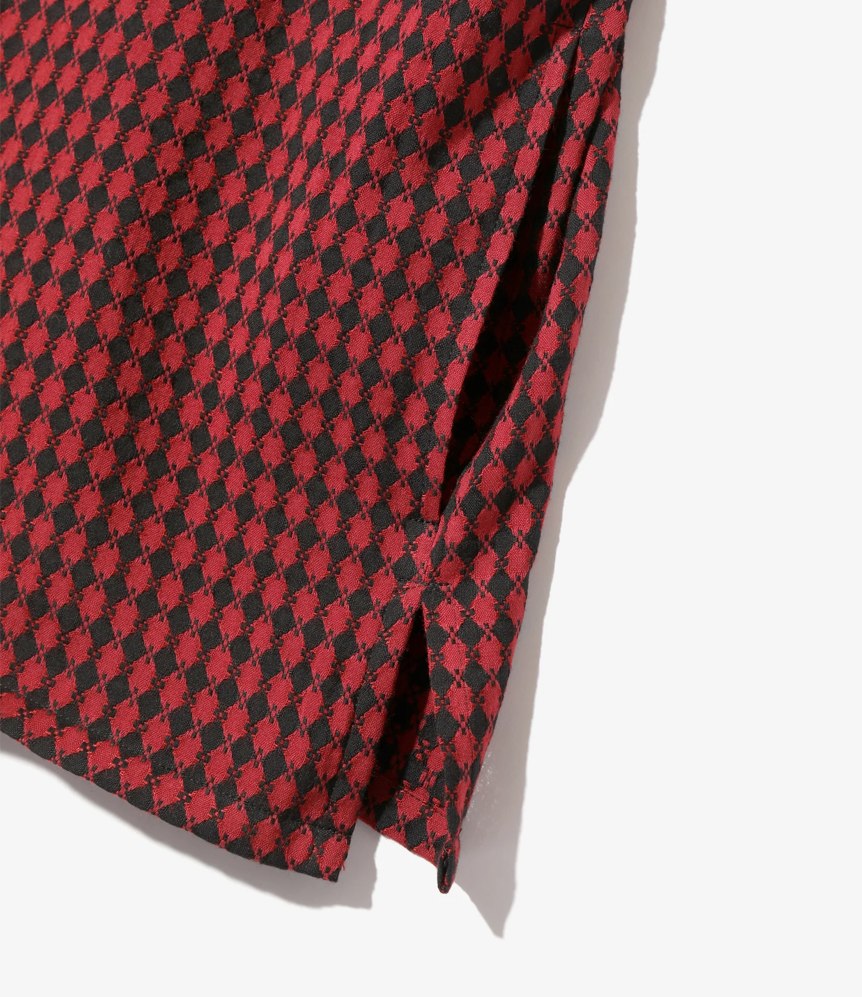 Cardigan Jacket - Red - C/R Diamond Jq. - Image 3