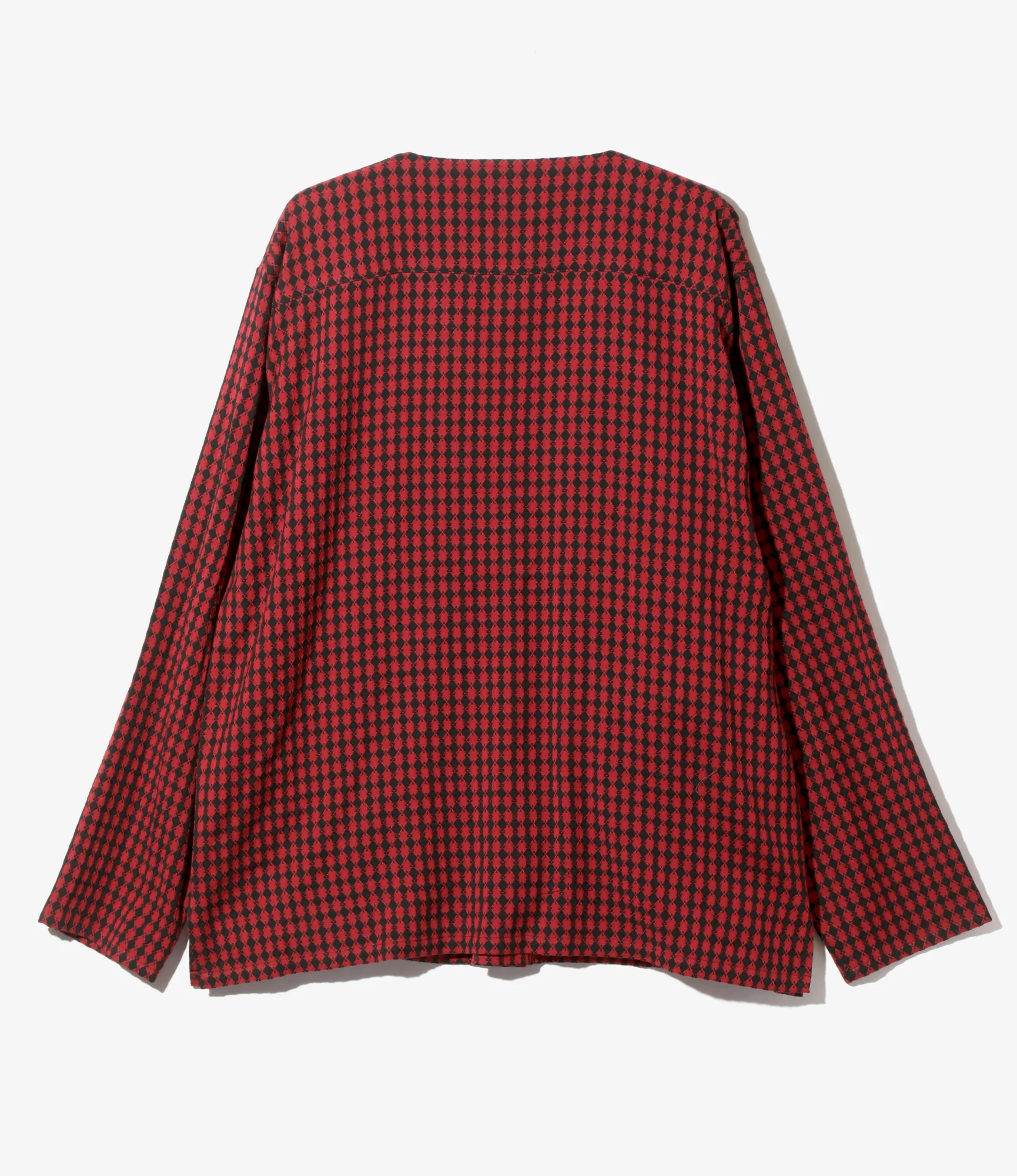 Cardigan Jacket - Red - C/R Diamond Jq. - Image 4