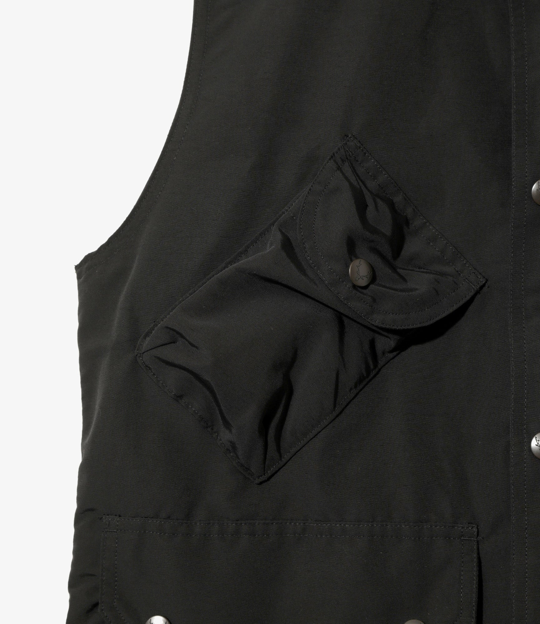 Carmel Vest - Black - C/N Grosgrain - Image 3