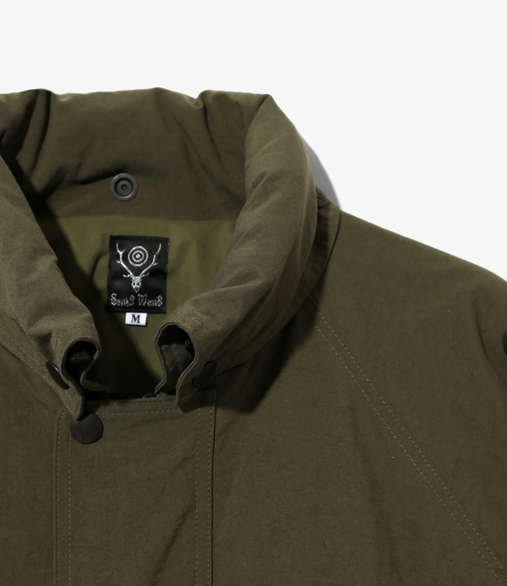 Carmel Jacket - Olive - Nylon Oxford - Image 2