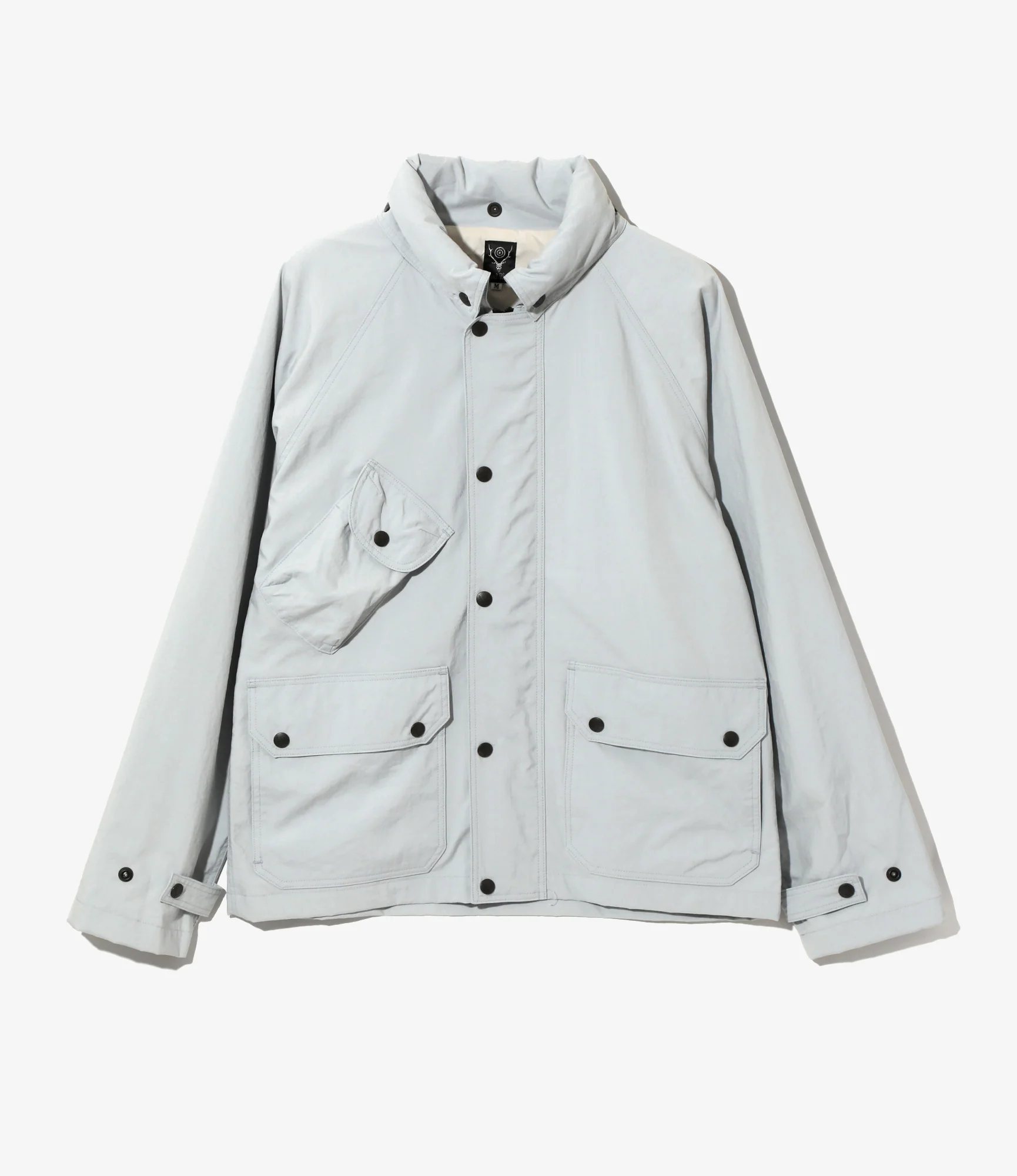 Carmel Jacket - Sax - Nylon Oxford