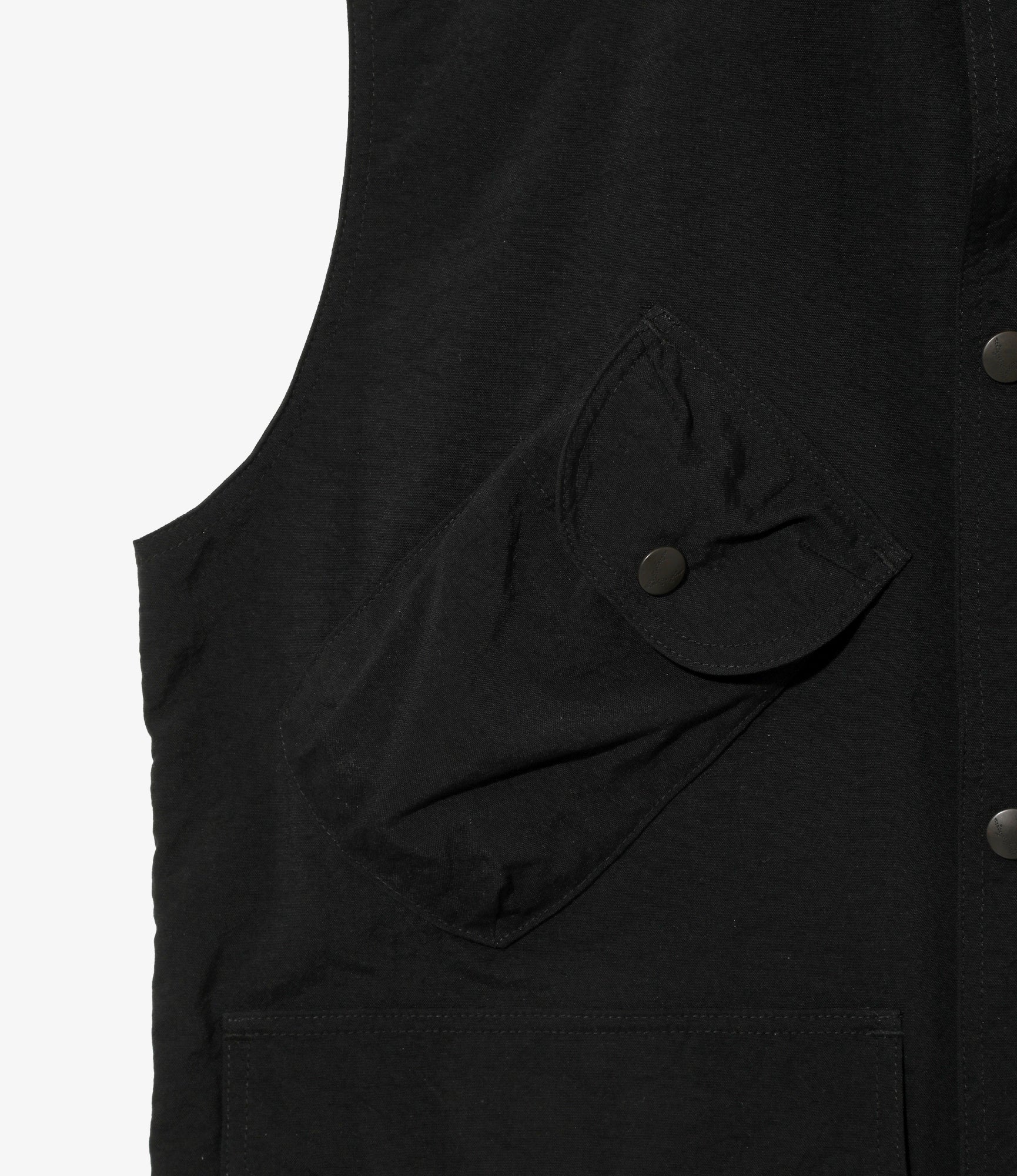 Carmel Vest - Black - Nylon Oxford - Image 3