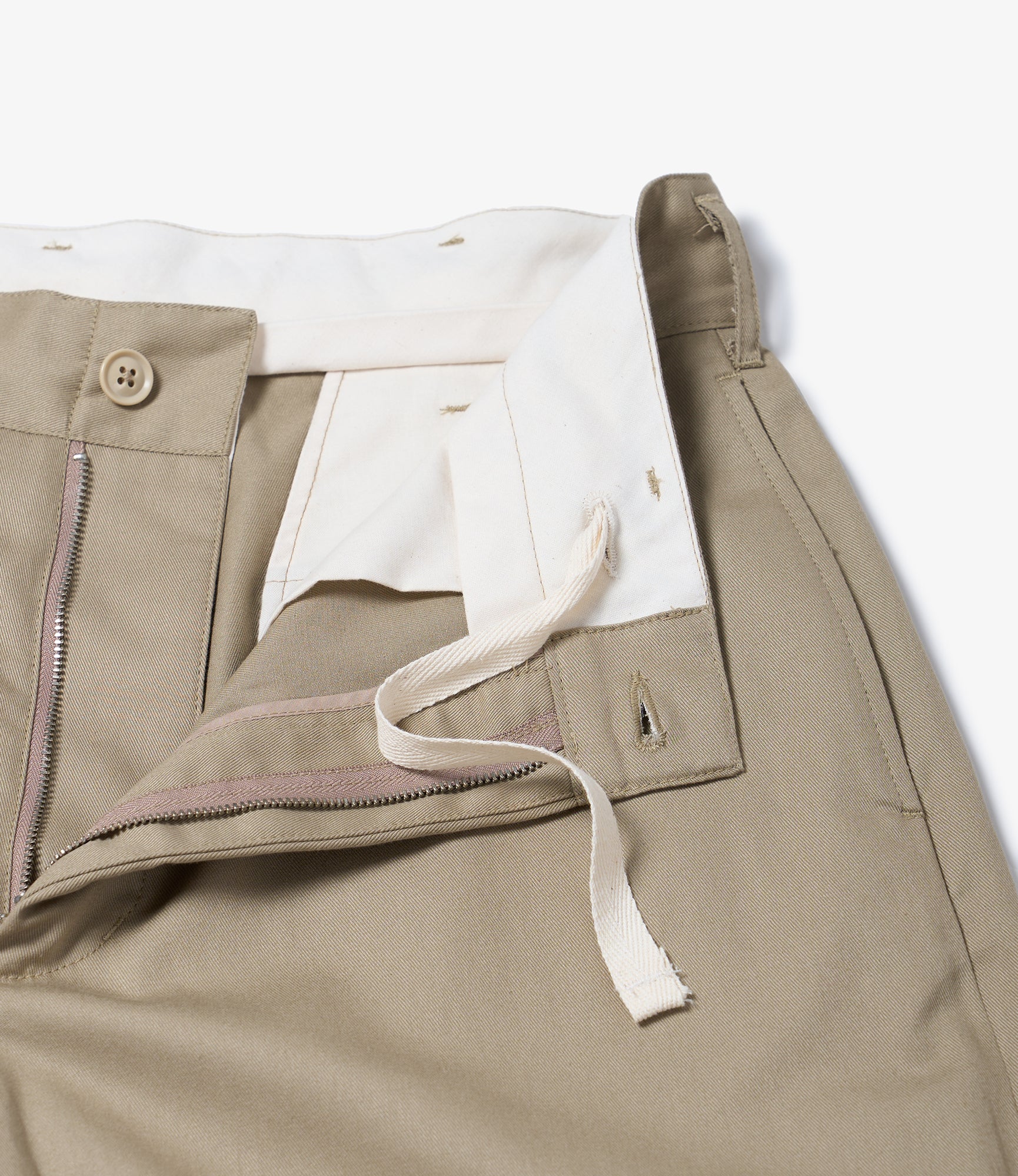 Chino Pant - Khaki 6.5oz Flat Twil - Image 3