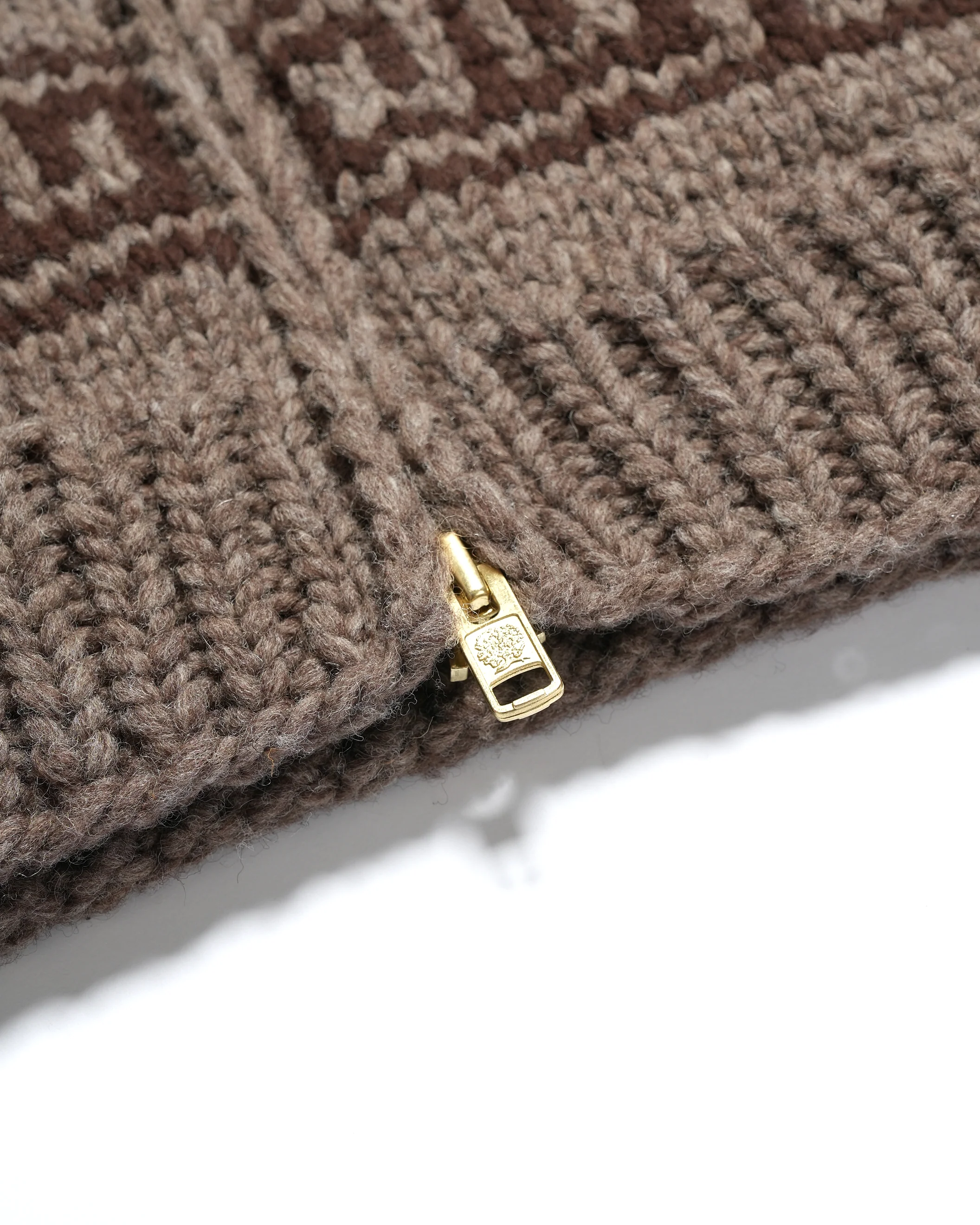 Cowichan Vest - Beige/Brown - Image 5