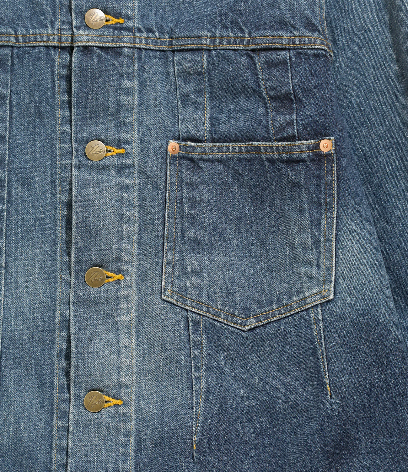 Darts Jean Jacket - Indigo - 12oz Denim - Image 3