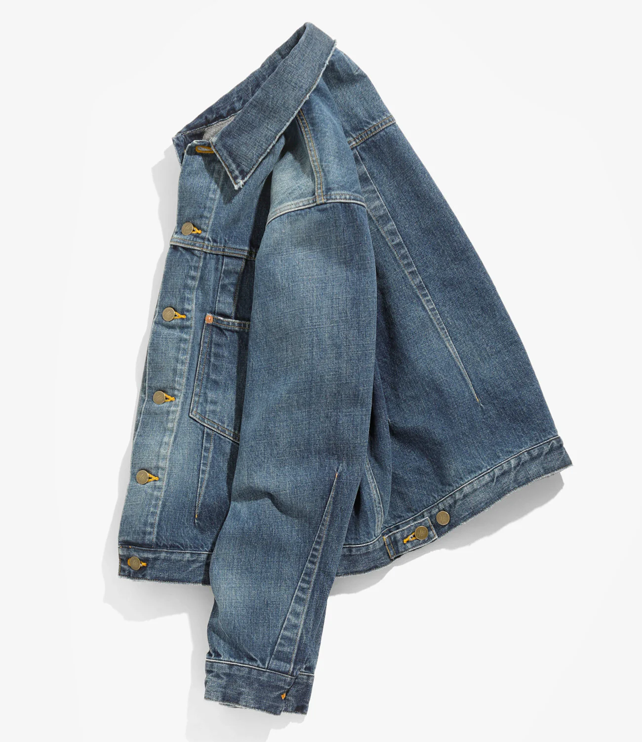 Darts Jean Jacket - Indigo - 12oz Denim - Image 5