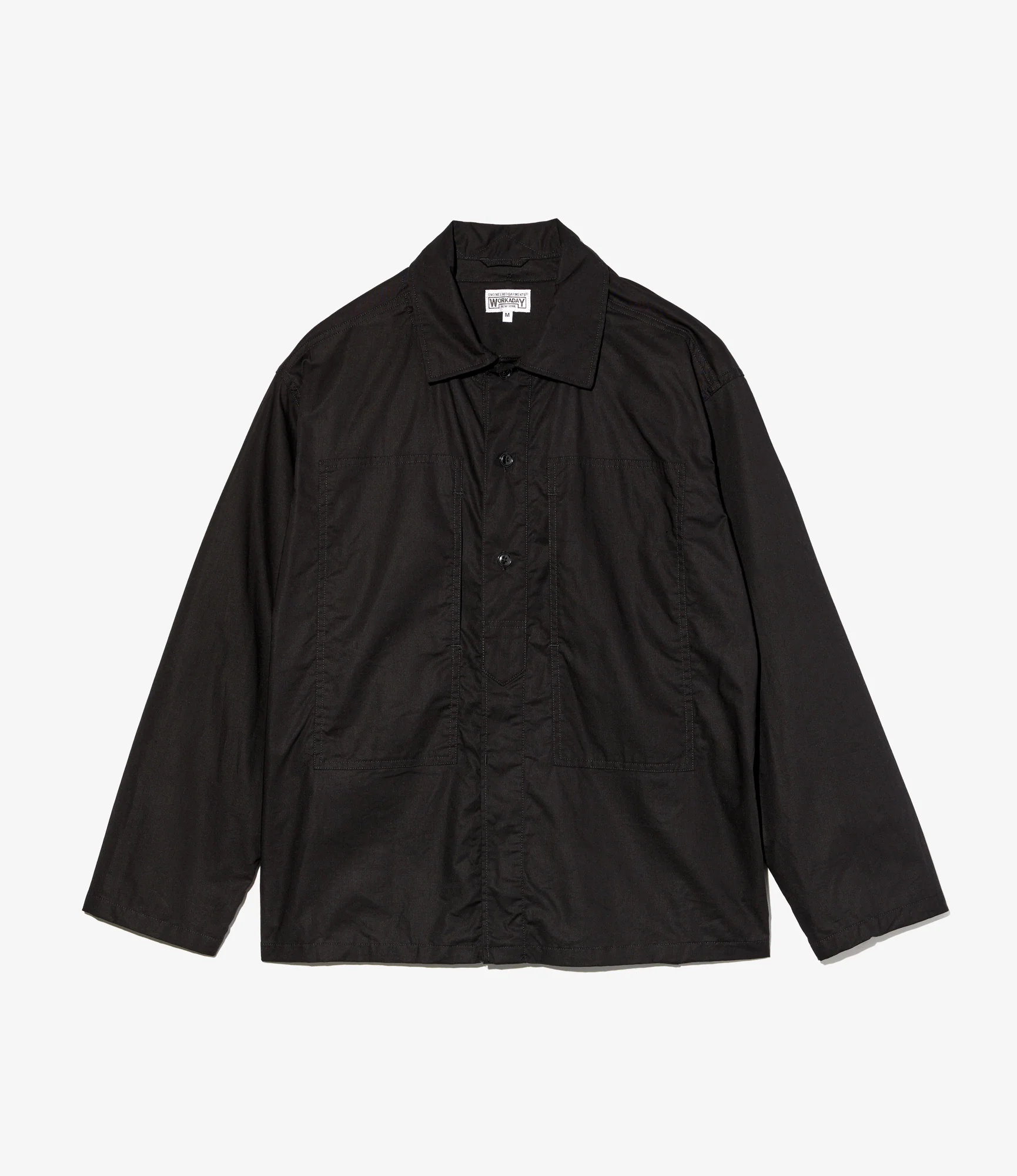 Army Shirt - Black Kona Cotton - Image 4