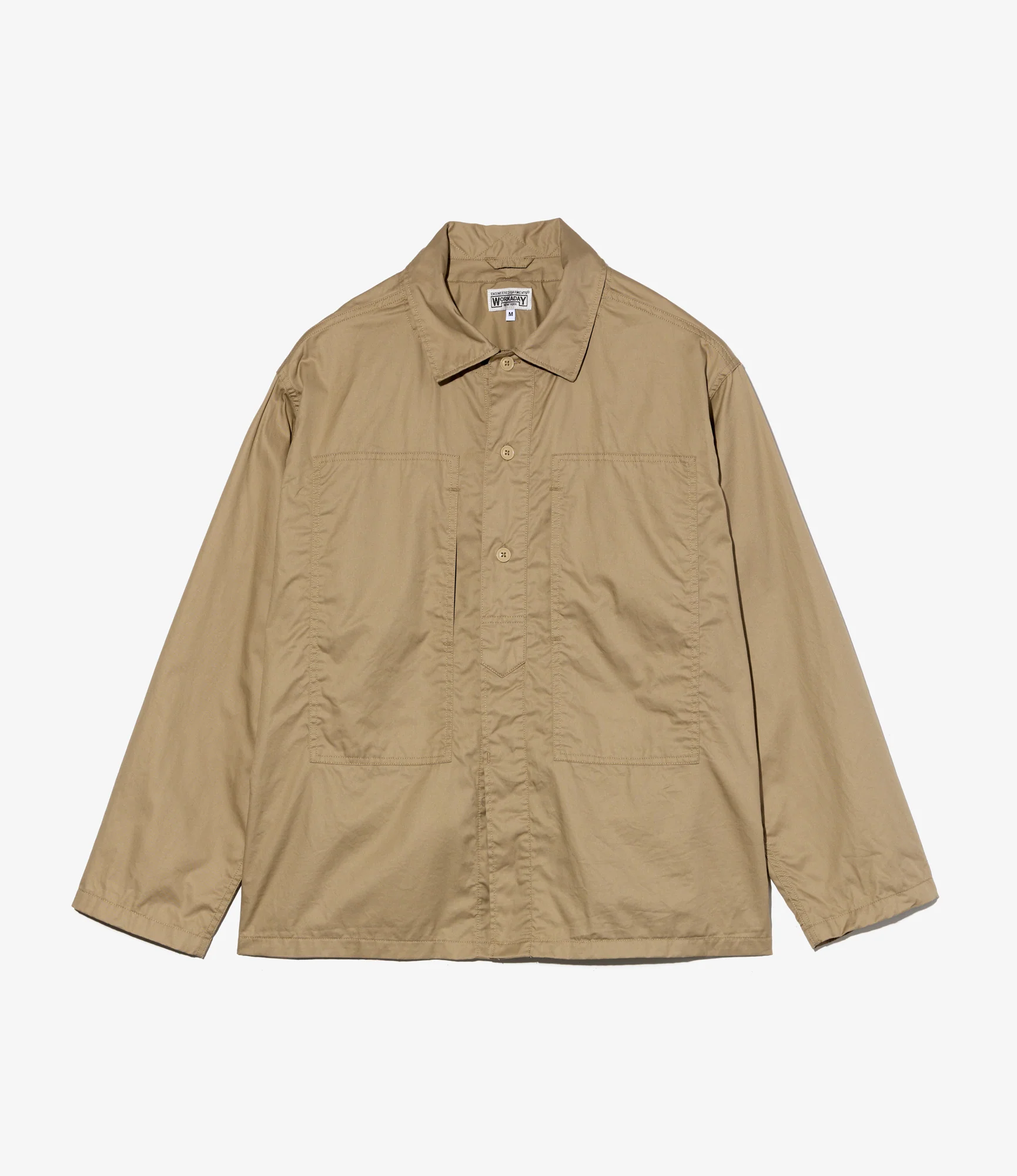 Army Shirt - Khaki High Count Twill - Image 4