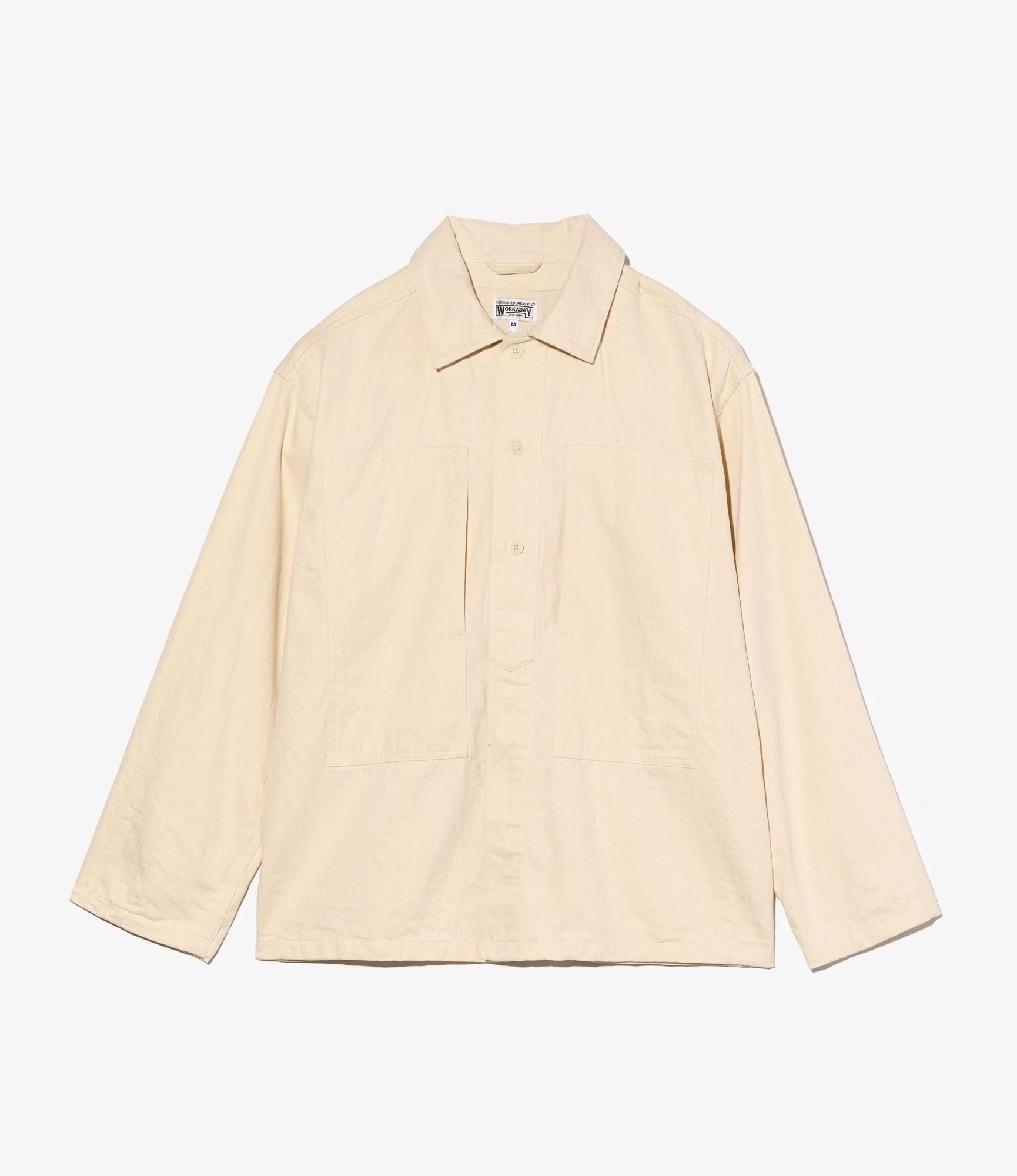 Army Shirt - Natural 7oz Cotton HB Twill - Image 4
