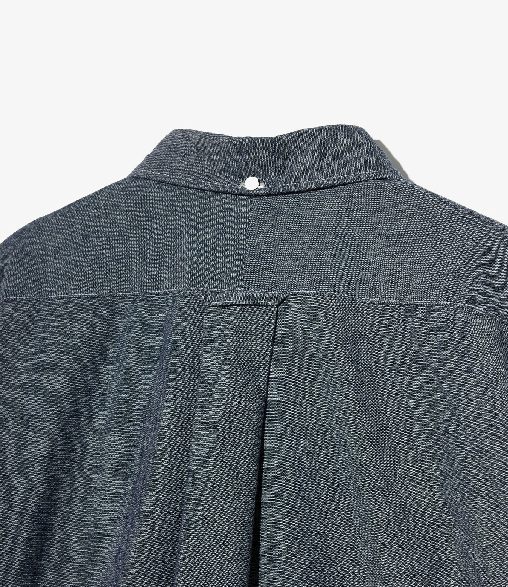 BD Shirt - Indigo 4.5oz Cotton Chambray - Image 3