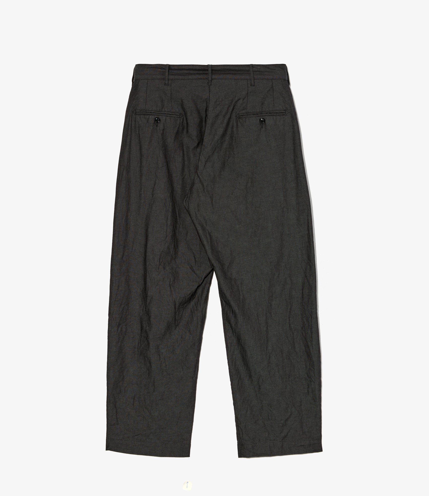 Chino Pant - Charcoal Cotton Heavy Oxford - Image 2