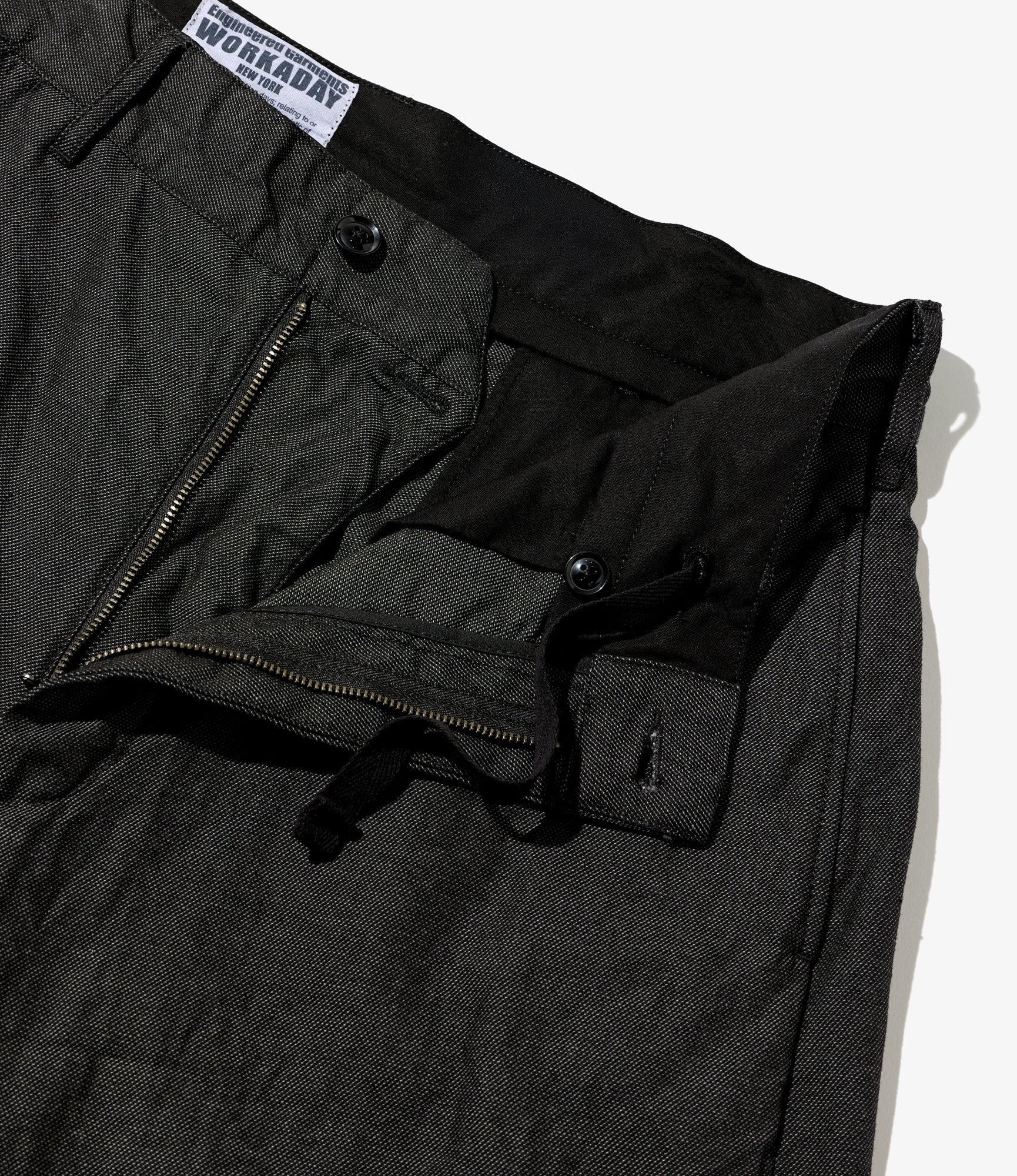 Chino Pant - Charcoal Cotton Heavy Oxford - Image 4