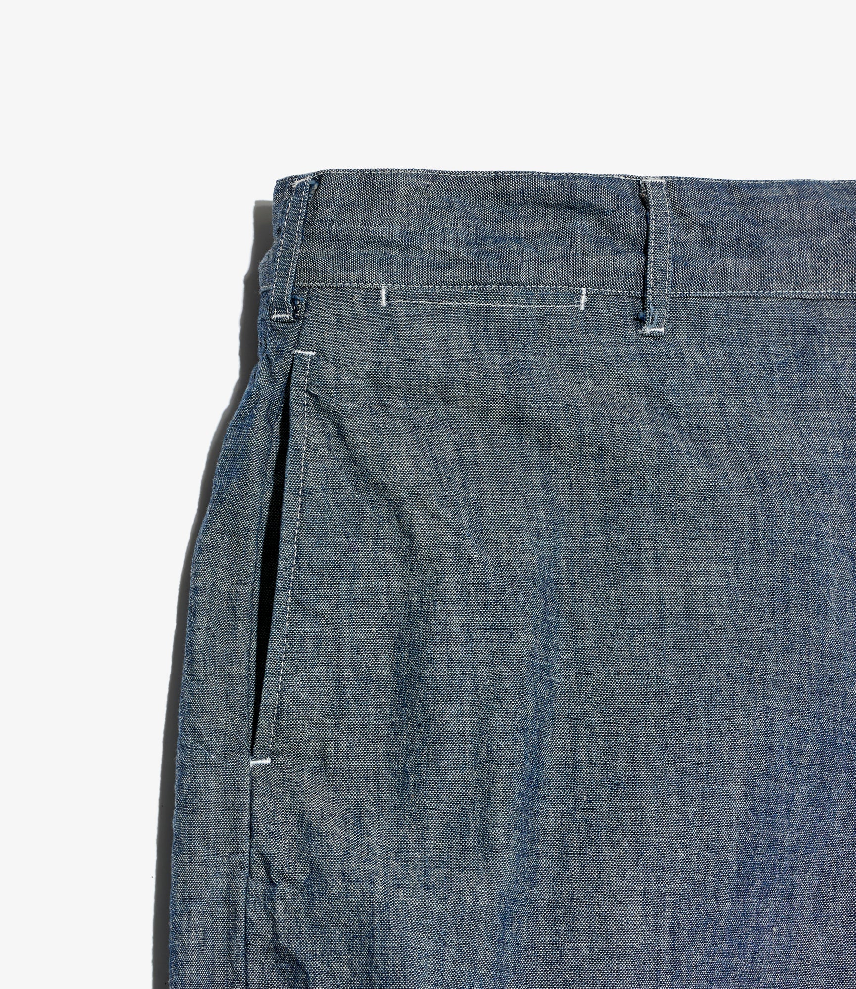 Chino Pant - Indigo 10oz Sea Canvas - Image 3