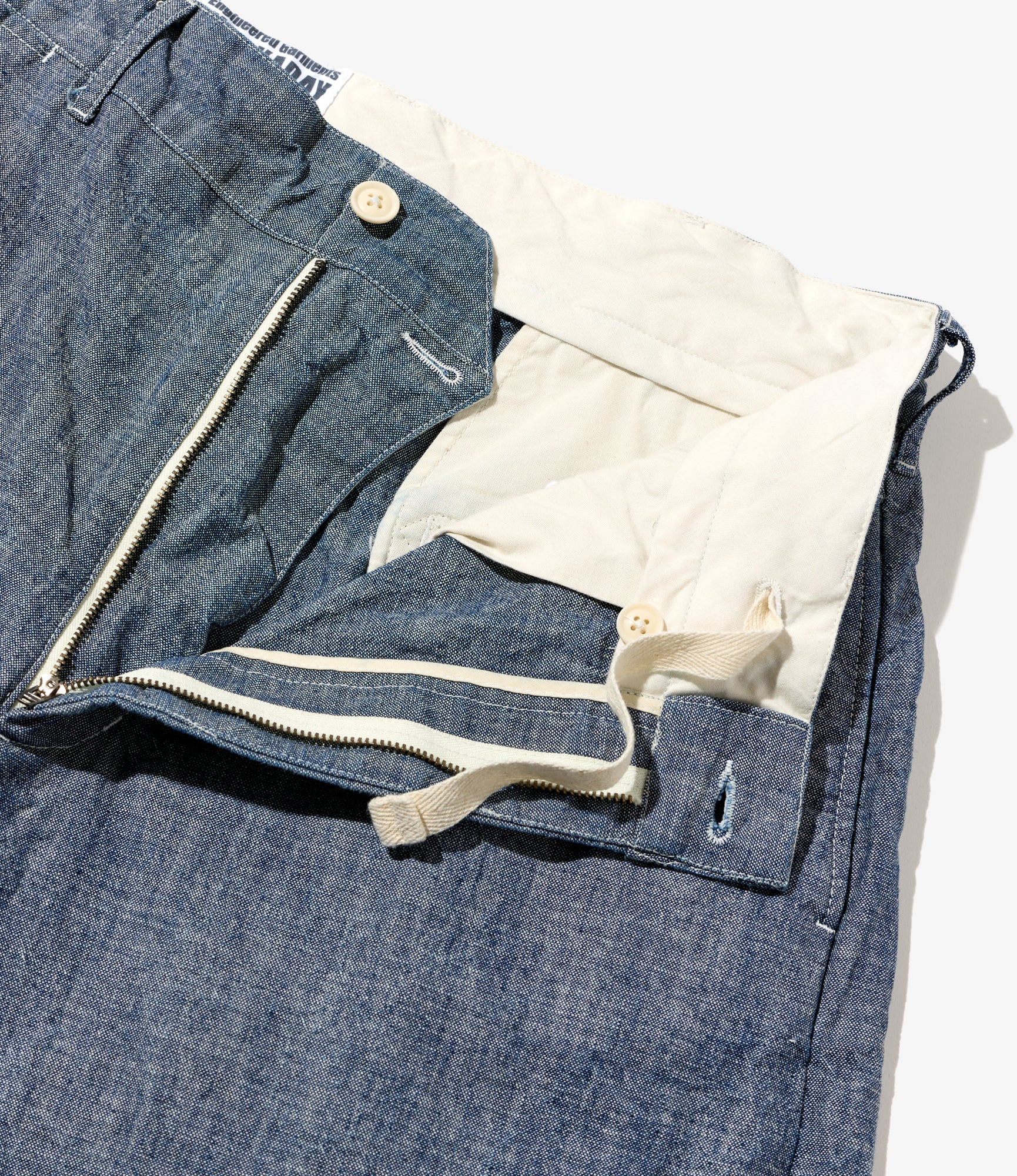 Chino Pant - Indigo 10oz Sea Canvas - Image 4