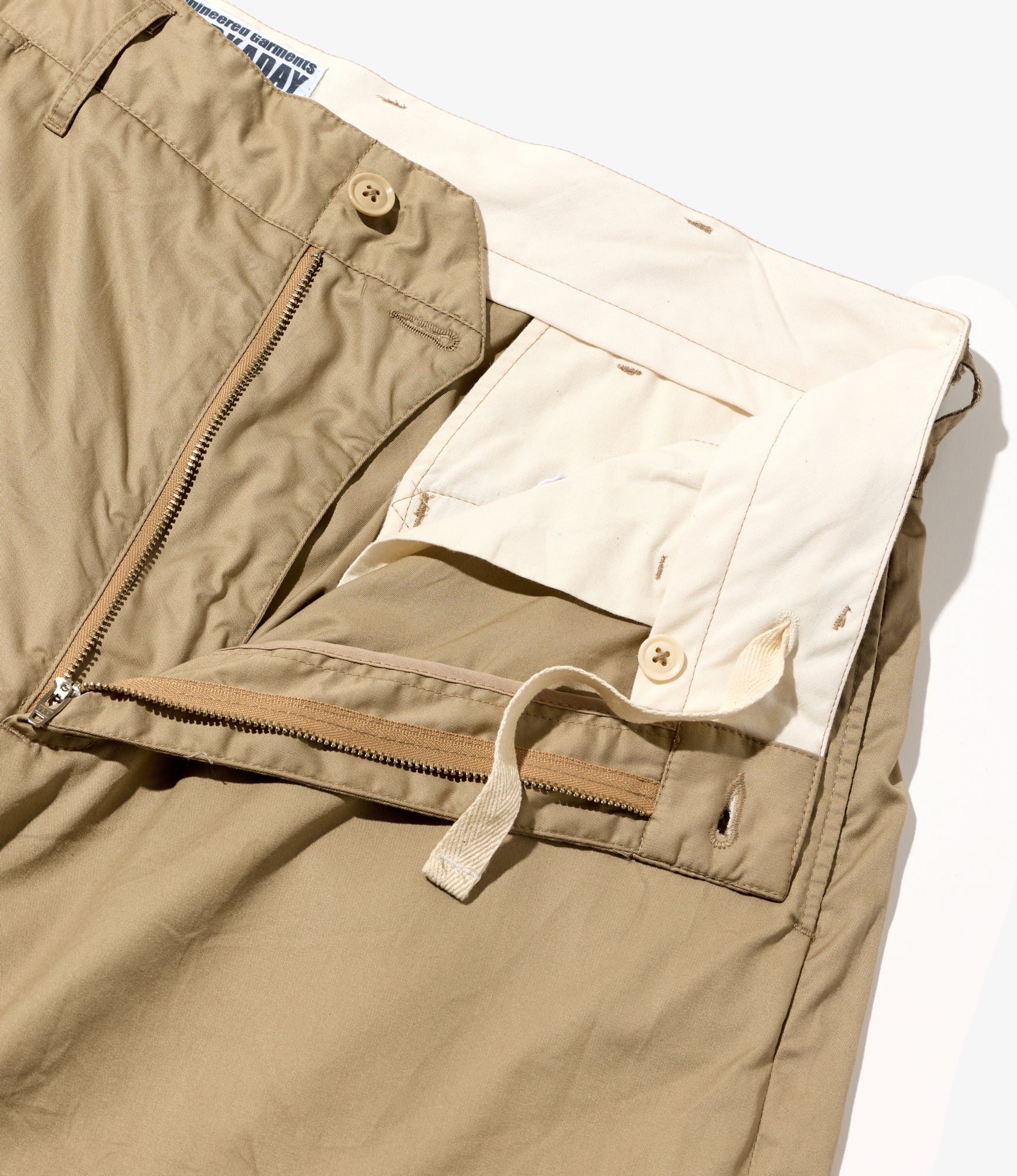 Chino Pant - Khaki Highcount Twill - Image 4