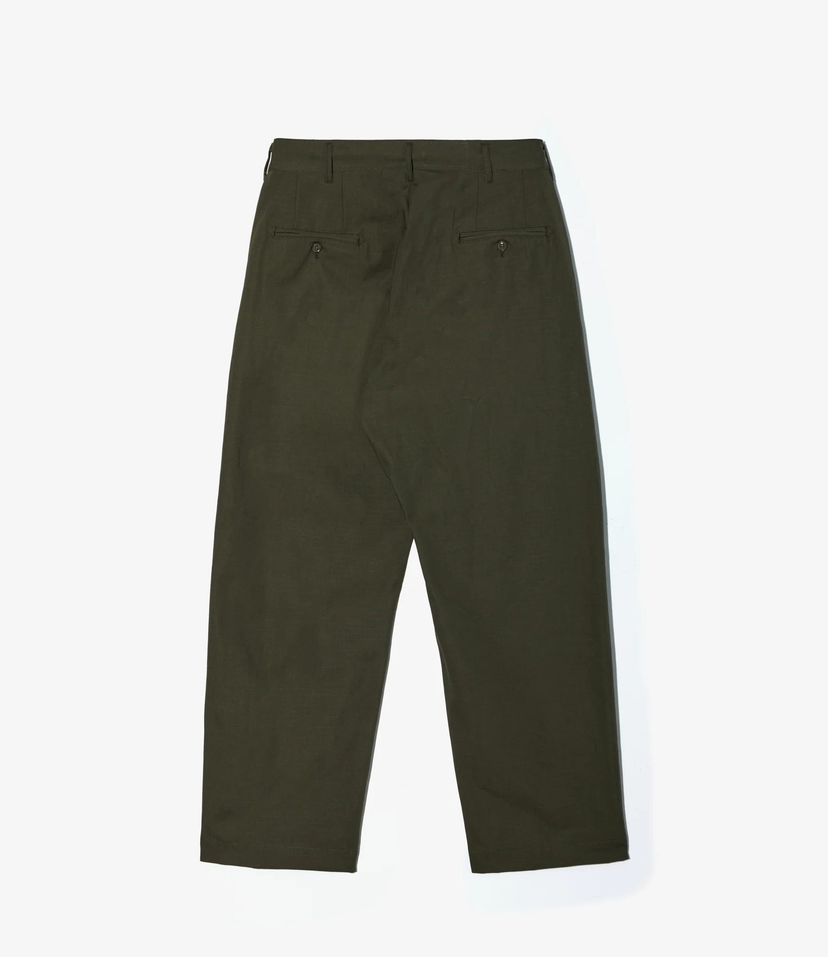 Chino Pant - Olive Heavyweight Cotton Ripstop - Image 2