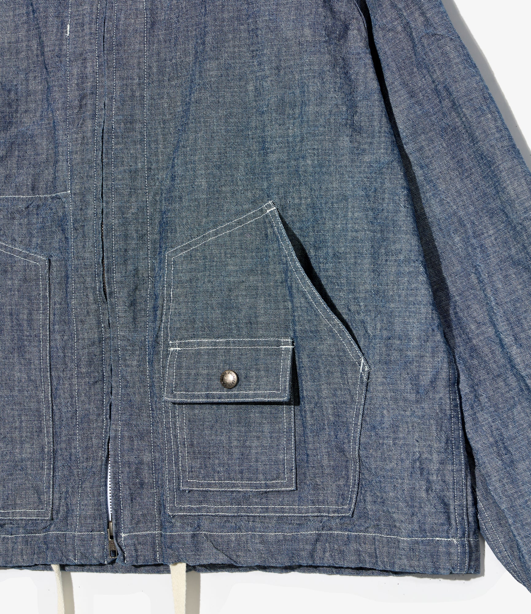 Deck Parka - Indigo 10oz Sea Canvas - Image 3