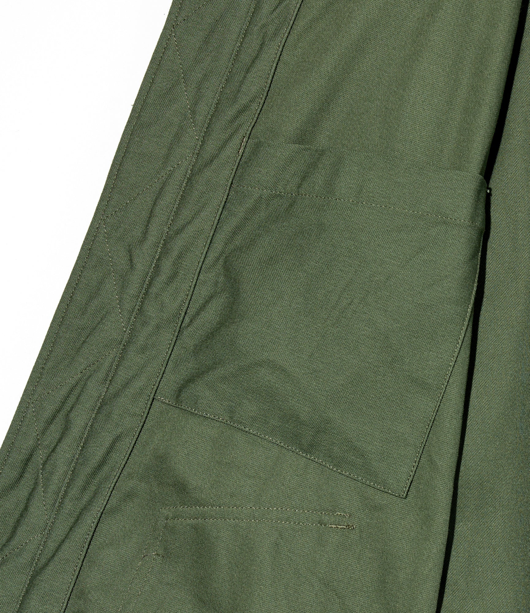 Deck Parka - Olive Cotton Reverse Sateen - Image 4