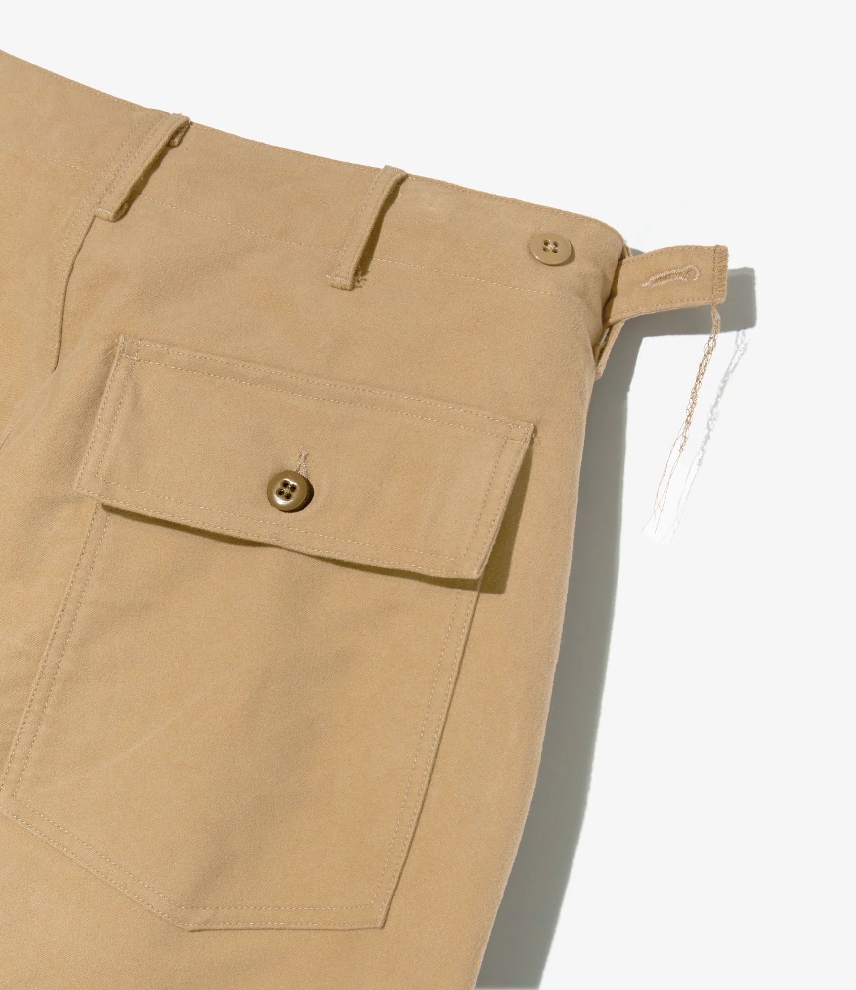 Fatigue Pant - Camel Cotton Moleskin - Image 3