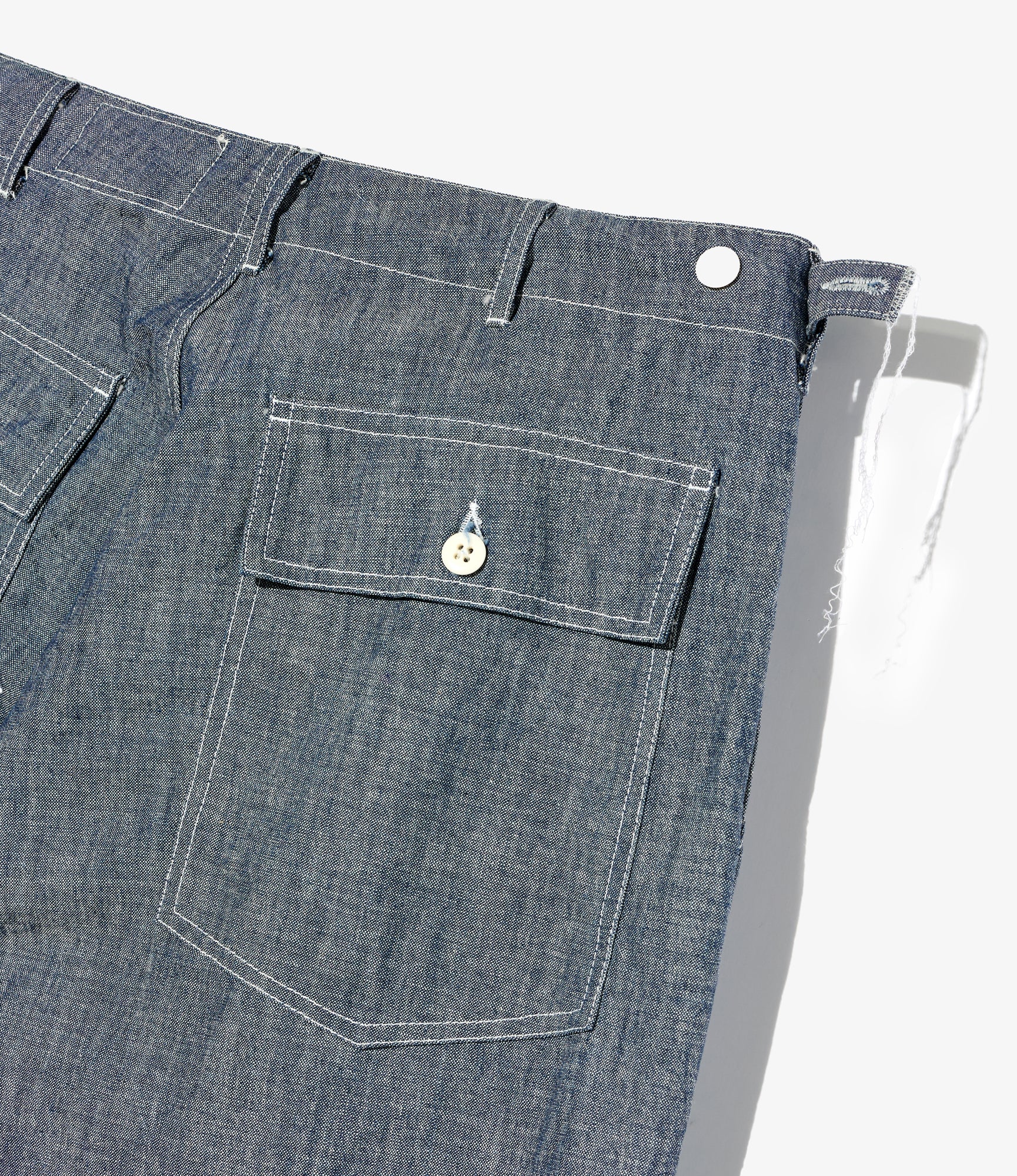 Fatigue Pant - Indigo 10oz Sea Canvas - Image 3