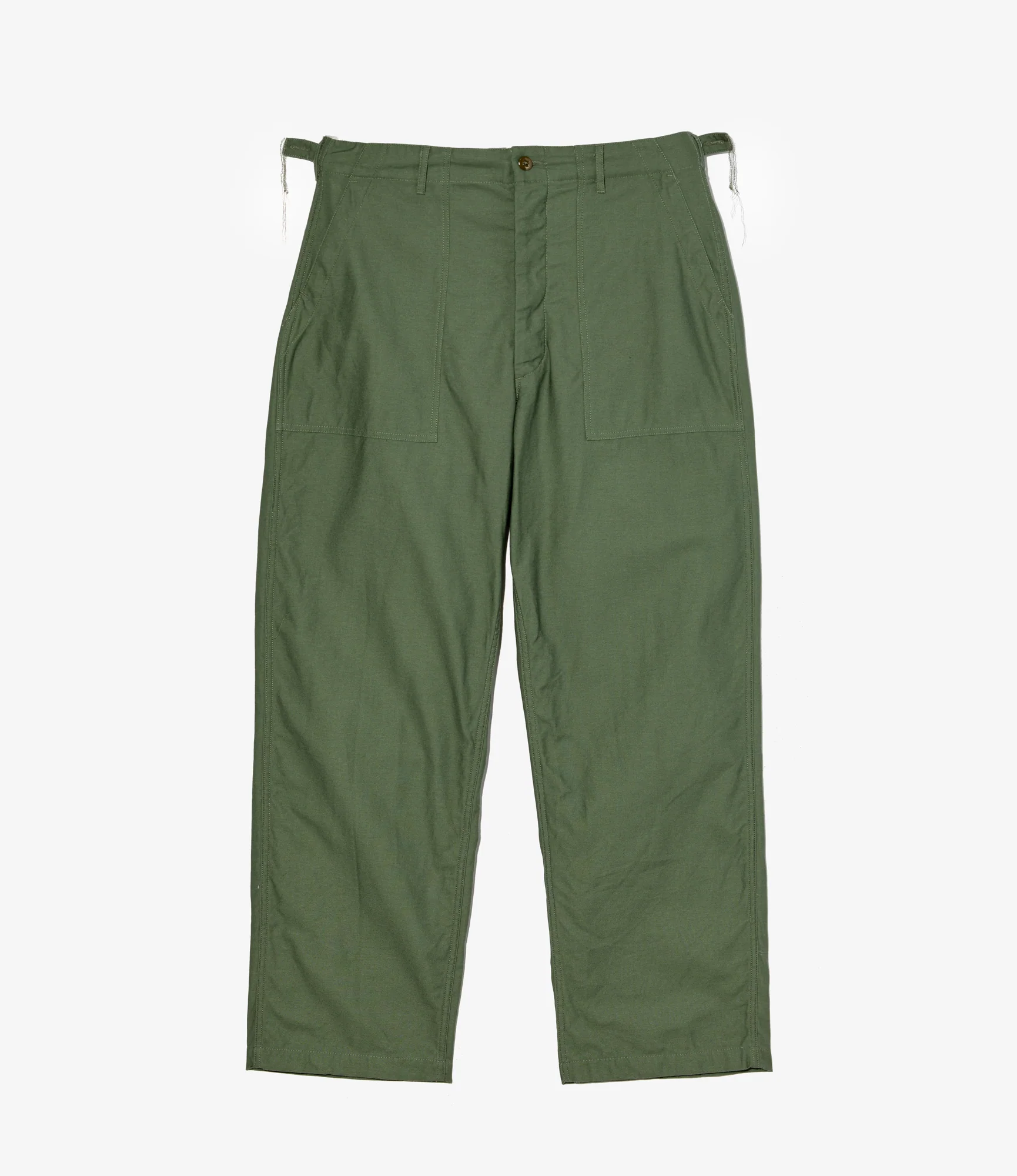 Fatigue Pant - Olive Cotton Reverse Sateen