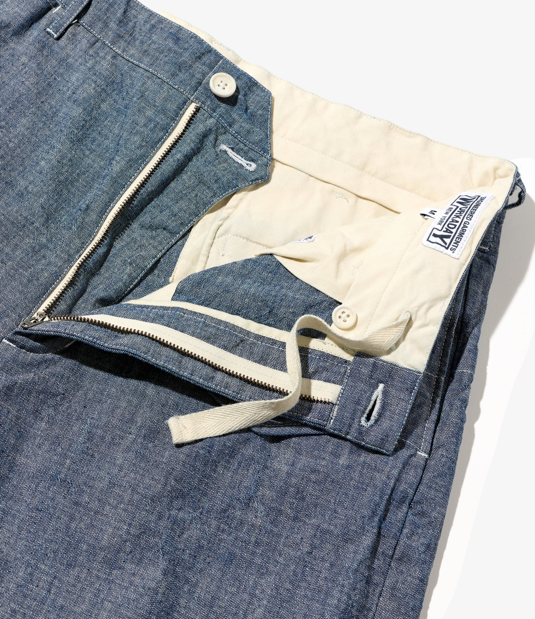 Ghurka Short - Indigo 10oz Sea Canvas - Image 4