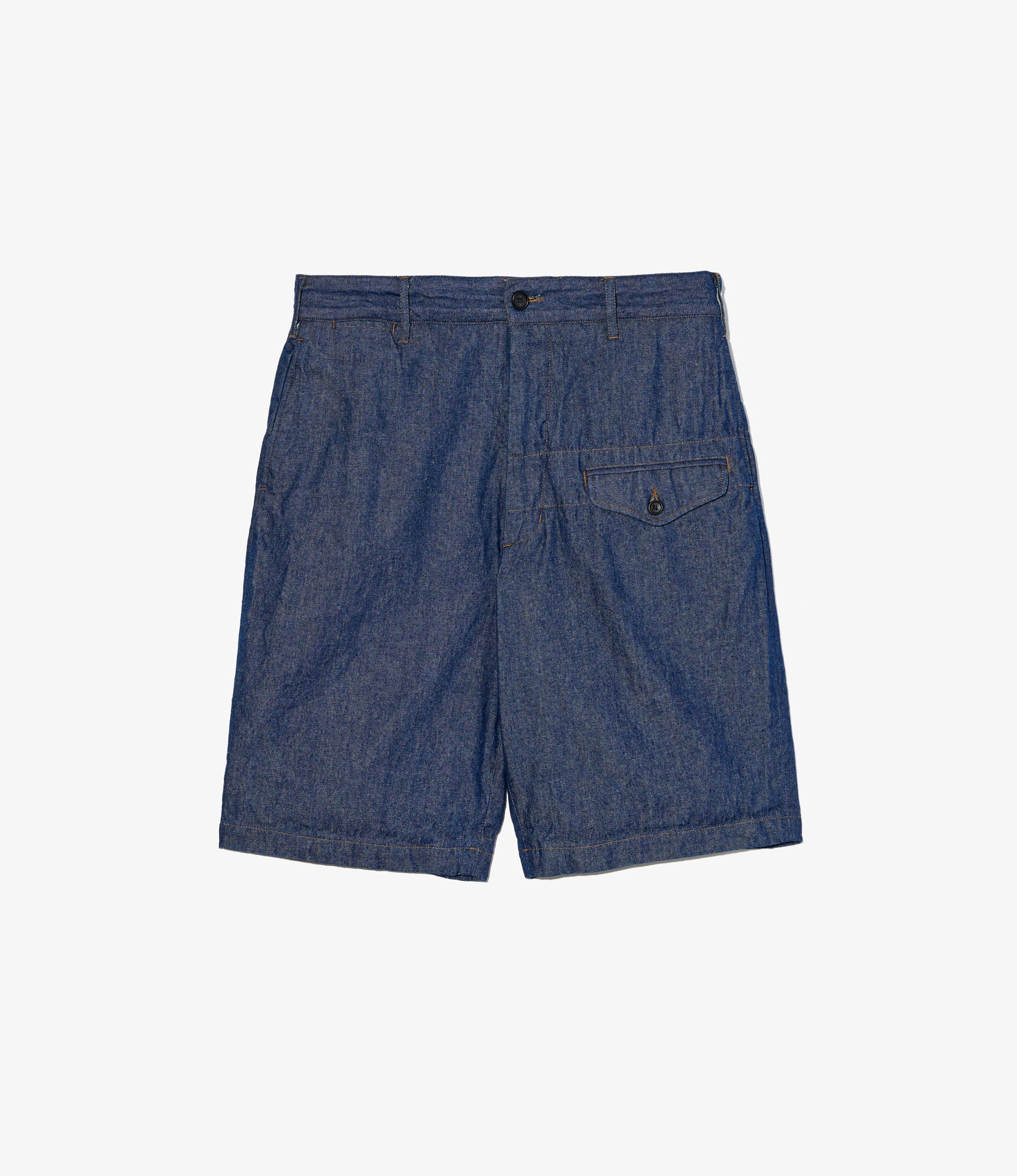 Ghurka Short - Indigo Industrial 8oz Denim