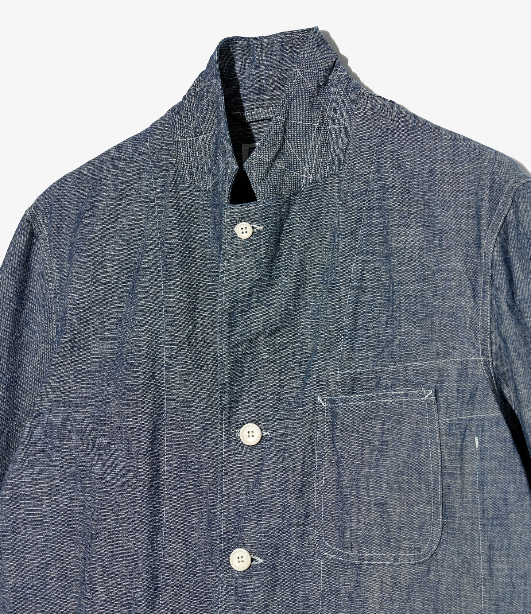 MED Blazer - Indigo 10oz Sea Canvas - Image 3