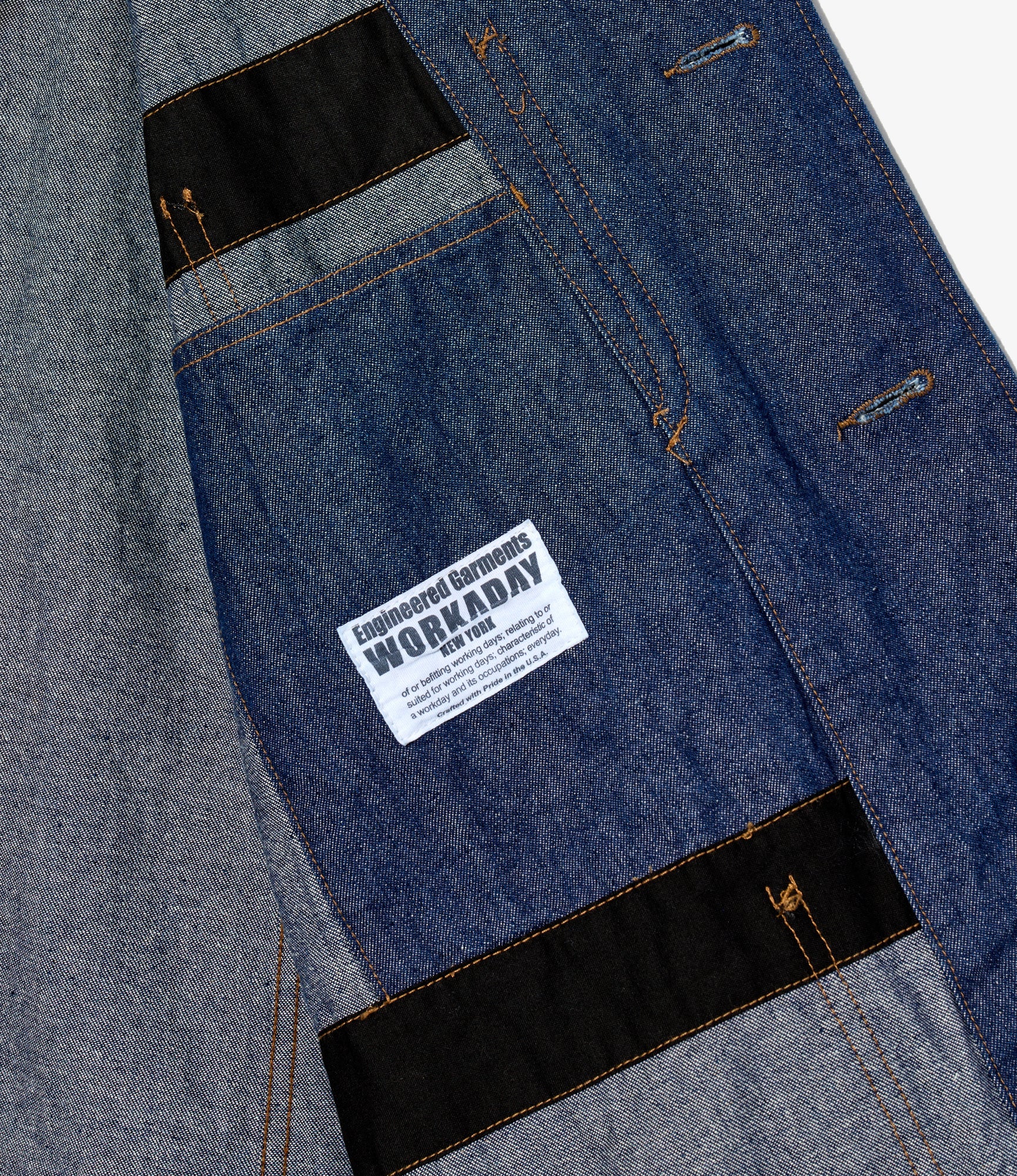 MED Blazer - Indigo Industrial 8oz Denim - Image 4