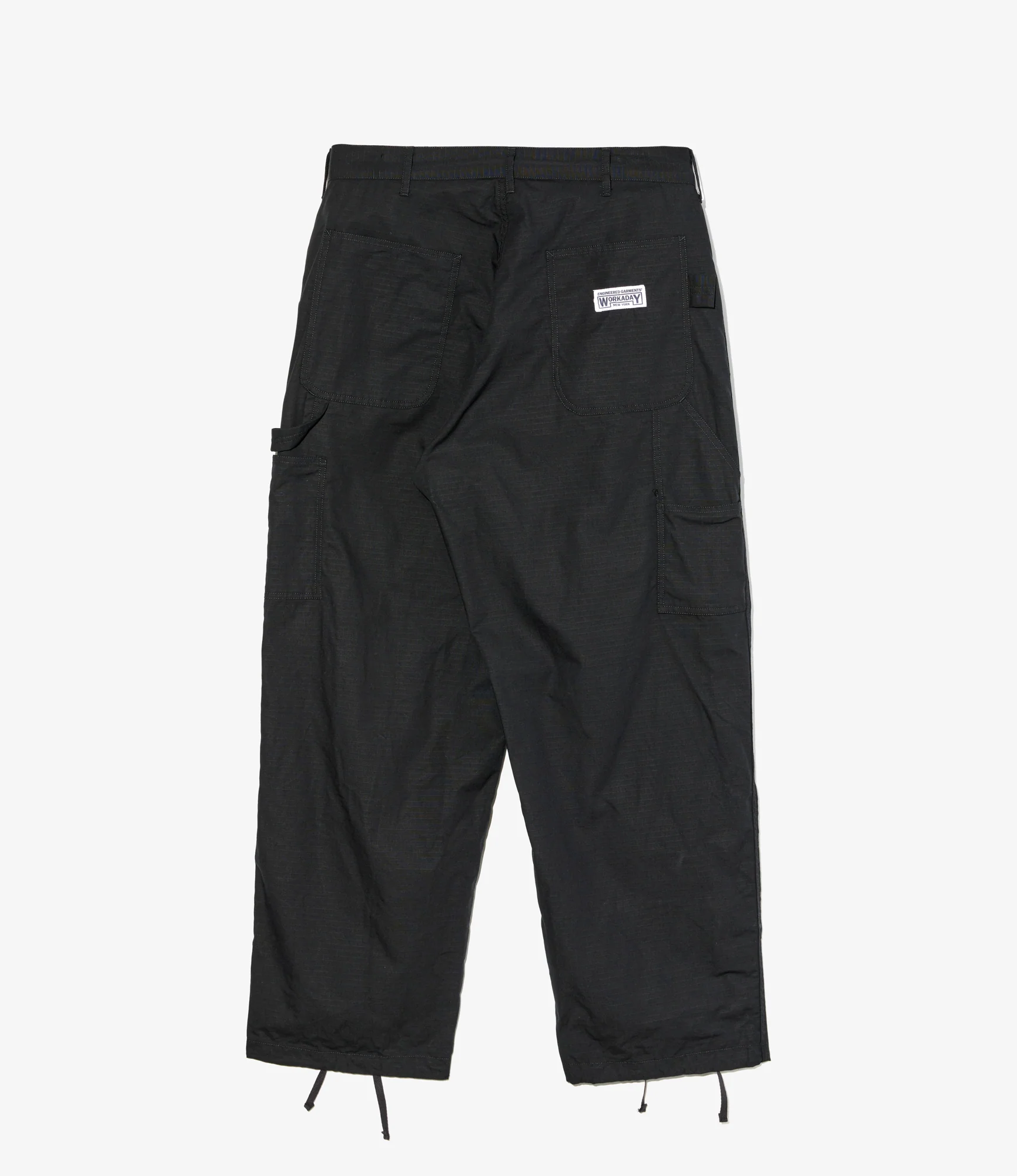 Painter Pant - Black Cotton Ripstop - Image 2