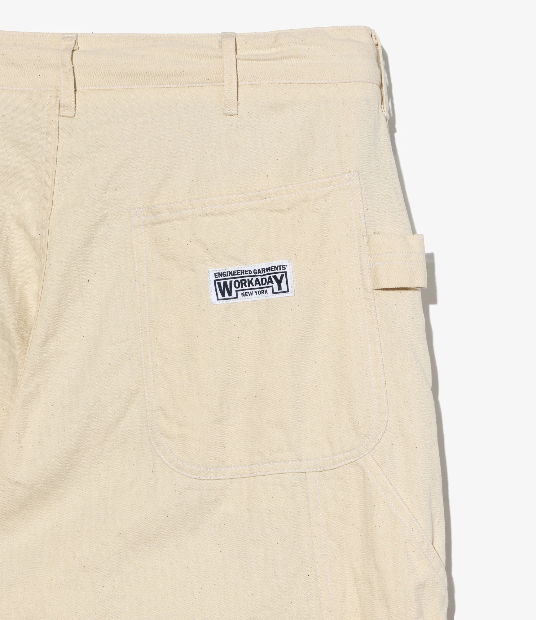 Painter Pant - Natural 7oz Cotton HB Twill - Image 4