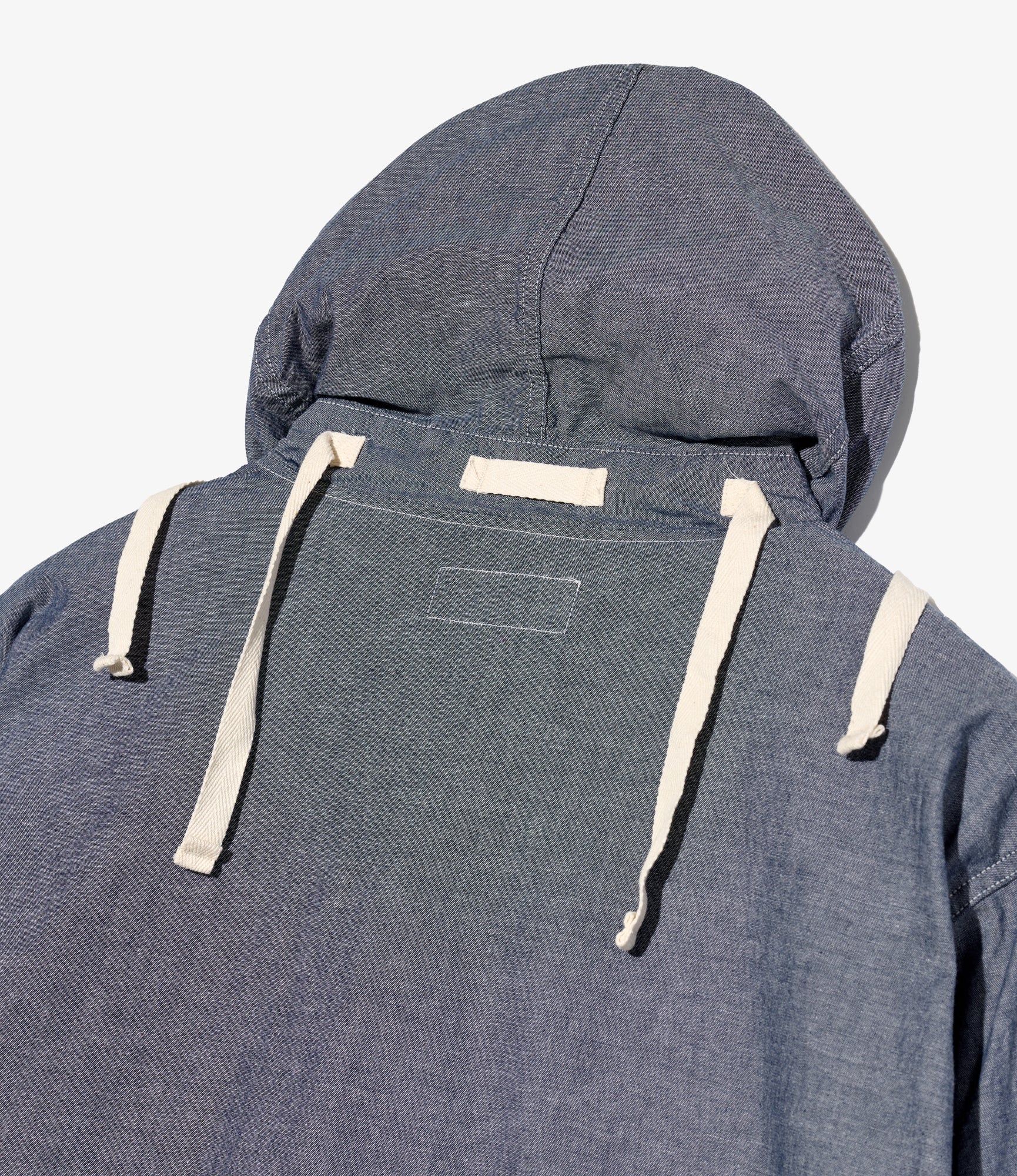 Salvage Smock - Indigo Cotton Chambray - Image 5