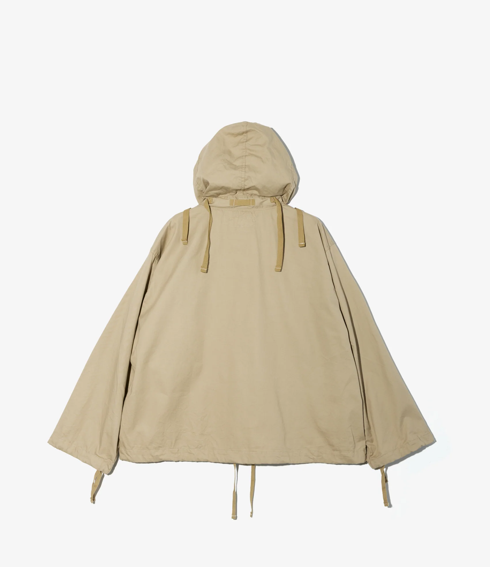 Salvage Smock - Khaki Cotton Micro Sanded Twill - Image 2