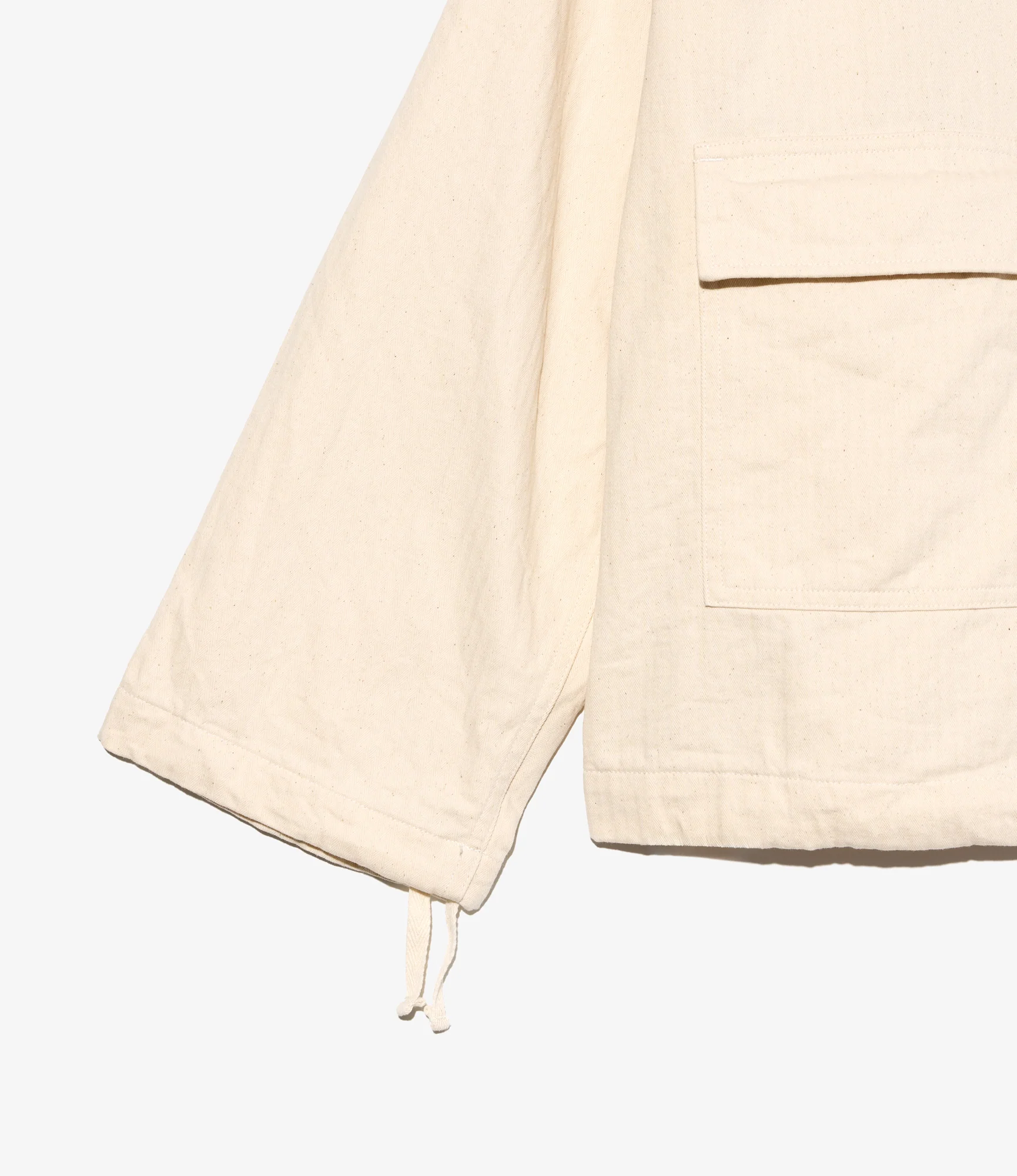 Salvage Smock - Natural 7oz Cotton HB Twill - Image 4