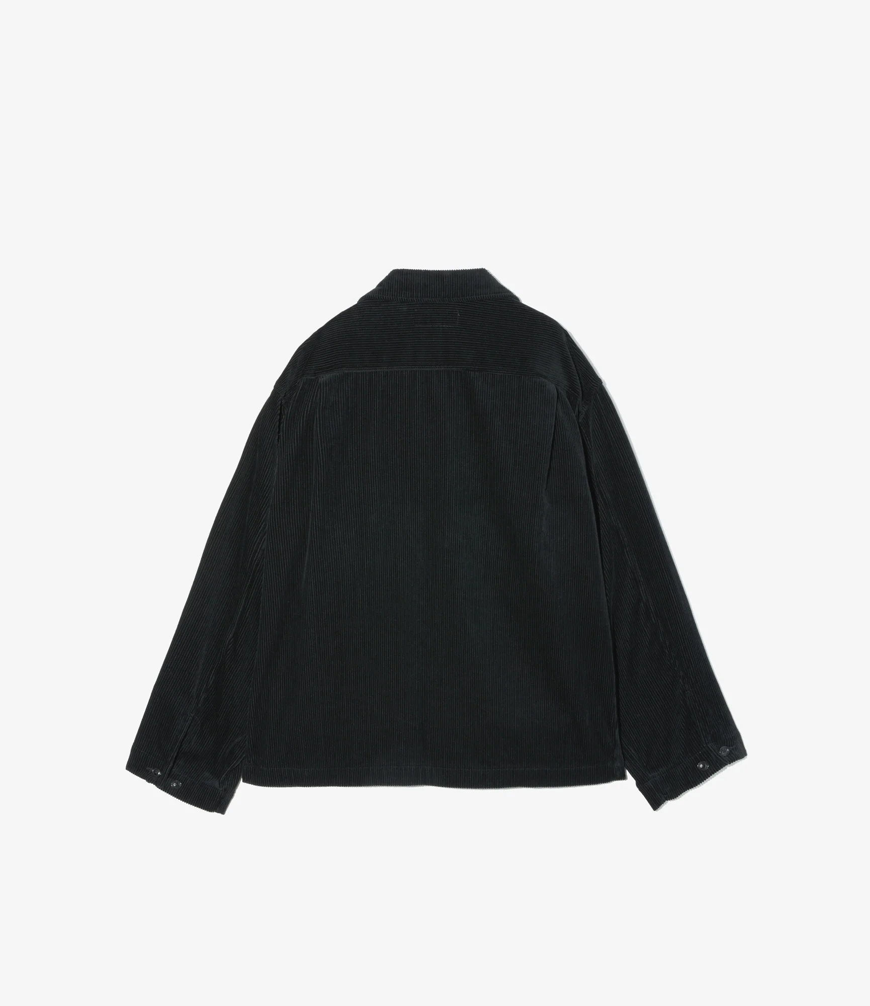 Sea Bees Jacket - Black Cotton 8W Corduroy - Image 2
