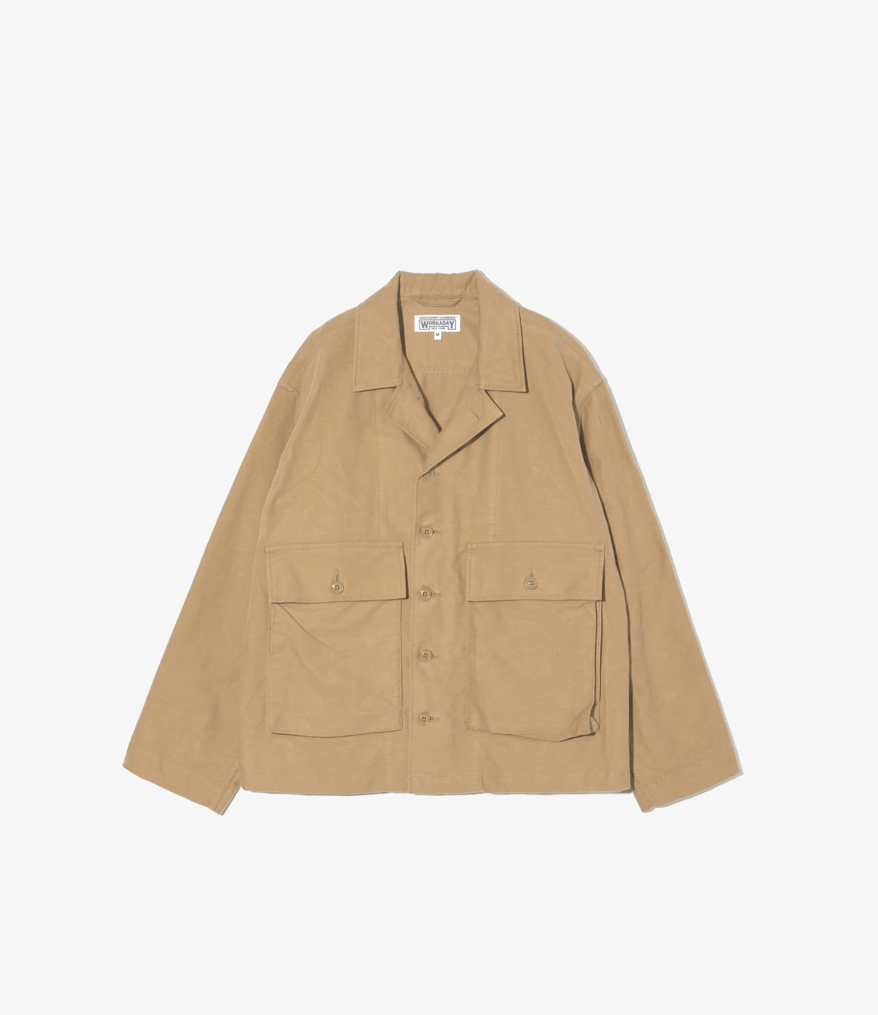 Sea Bees Jacket - Camel Cotton Moleskin