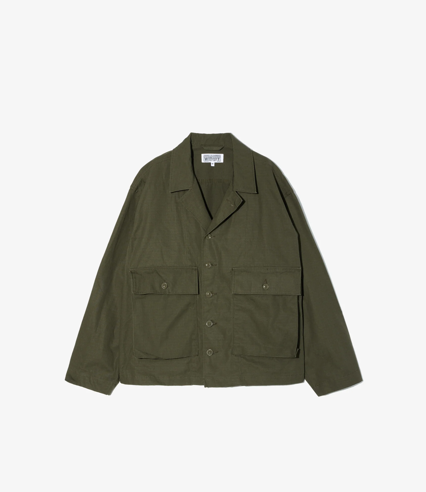 Sea Bees Jacket - Olive Heavyweight Cotton Ripstop