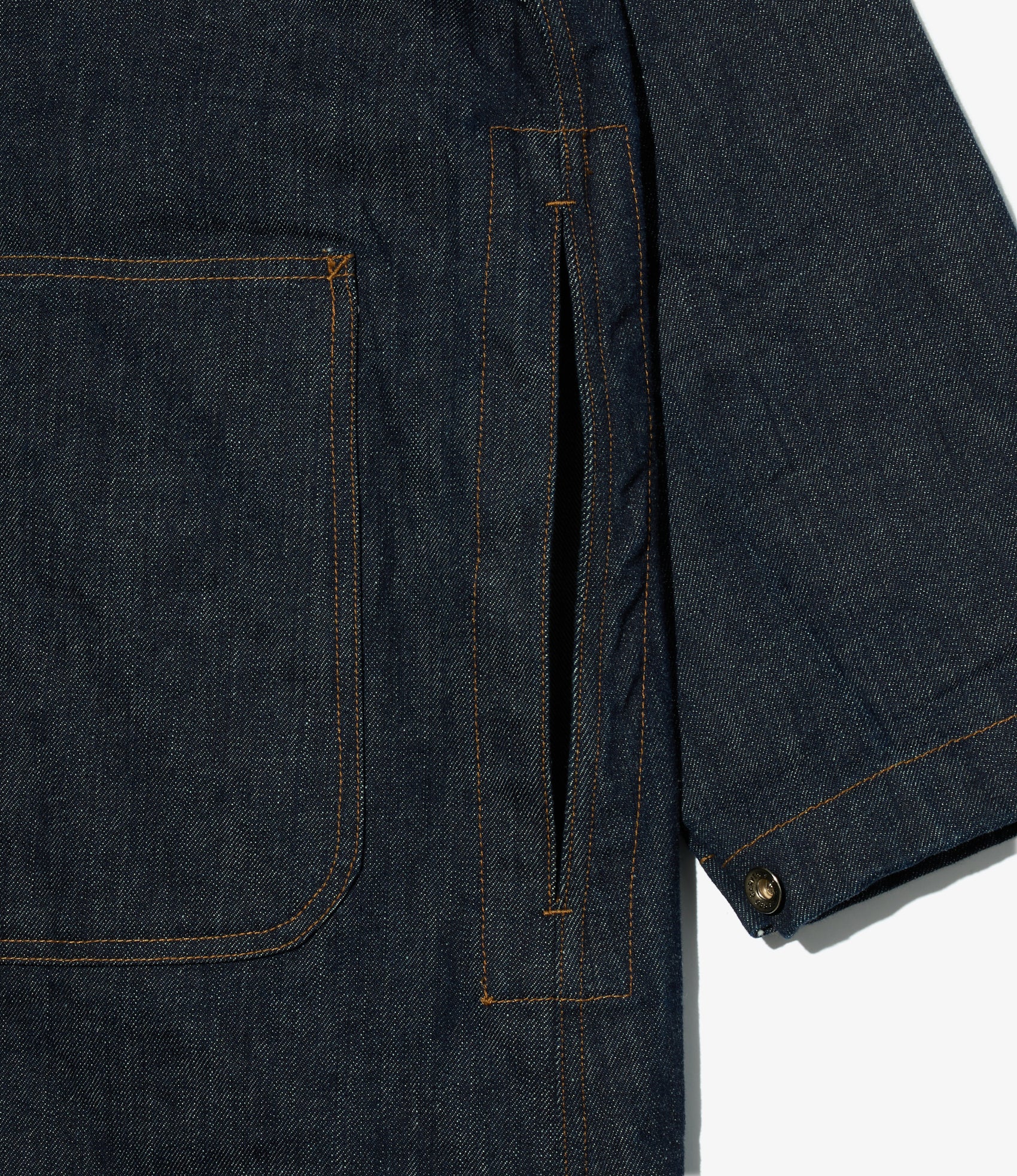 Shop Coat - Indigo 12oz Cone Denim - Image 3