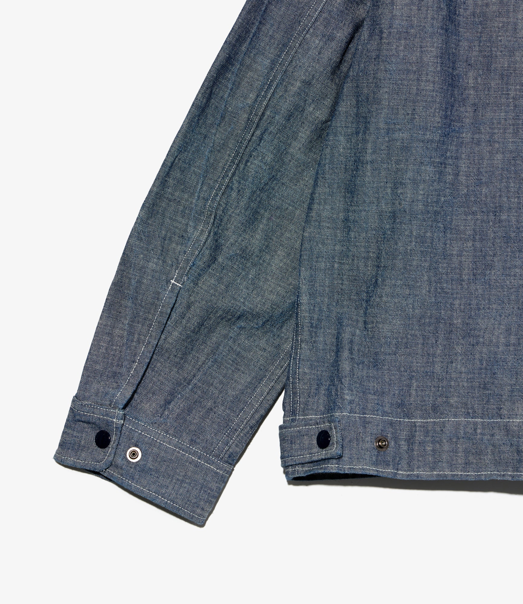 Short Jacket - Indigo 10oz Sea Canvas - Image 4